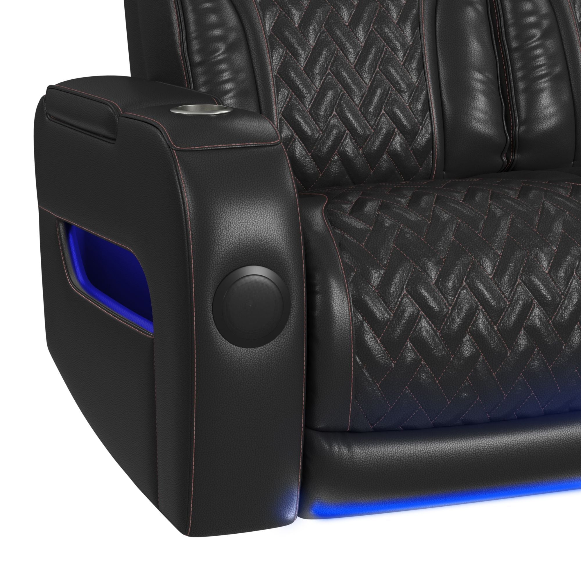 Prime Time - P3 3 Piece Living Room Set (Sofa, Loveseat & Recliner) - Jett Black