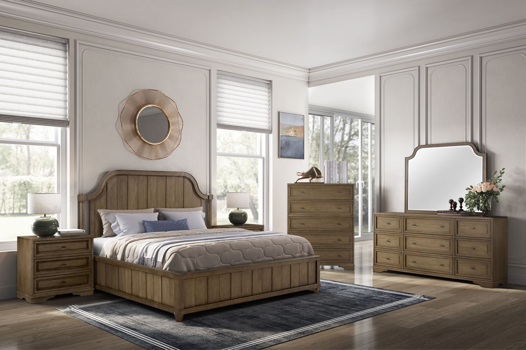 Tarrington - 3 Drawer Nightstand