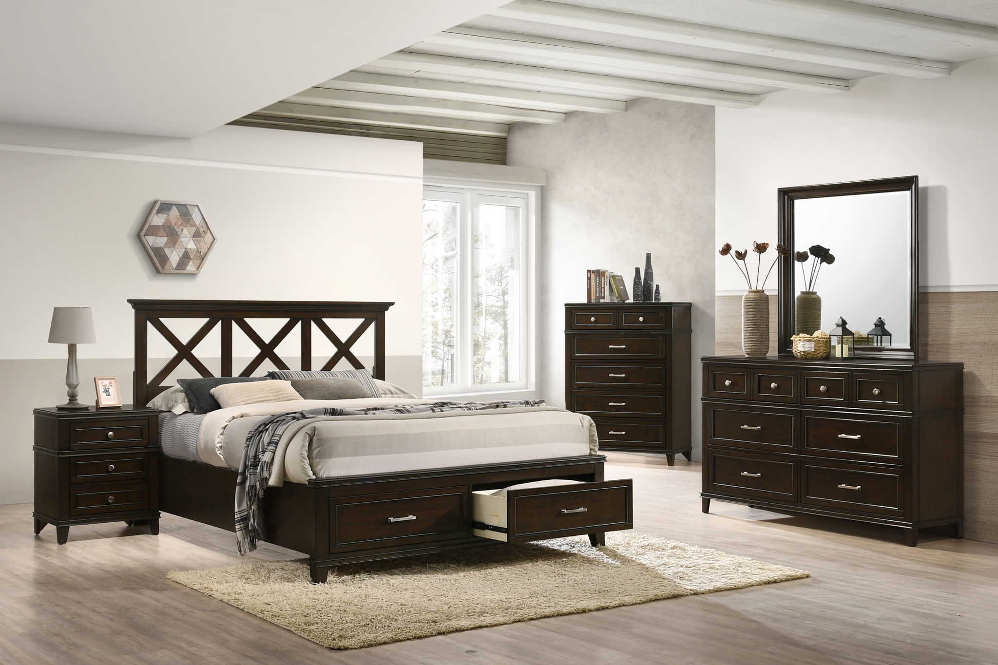 Nova II - X Storage Bed