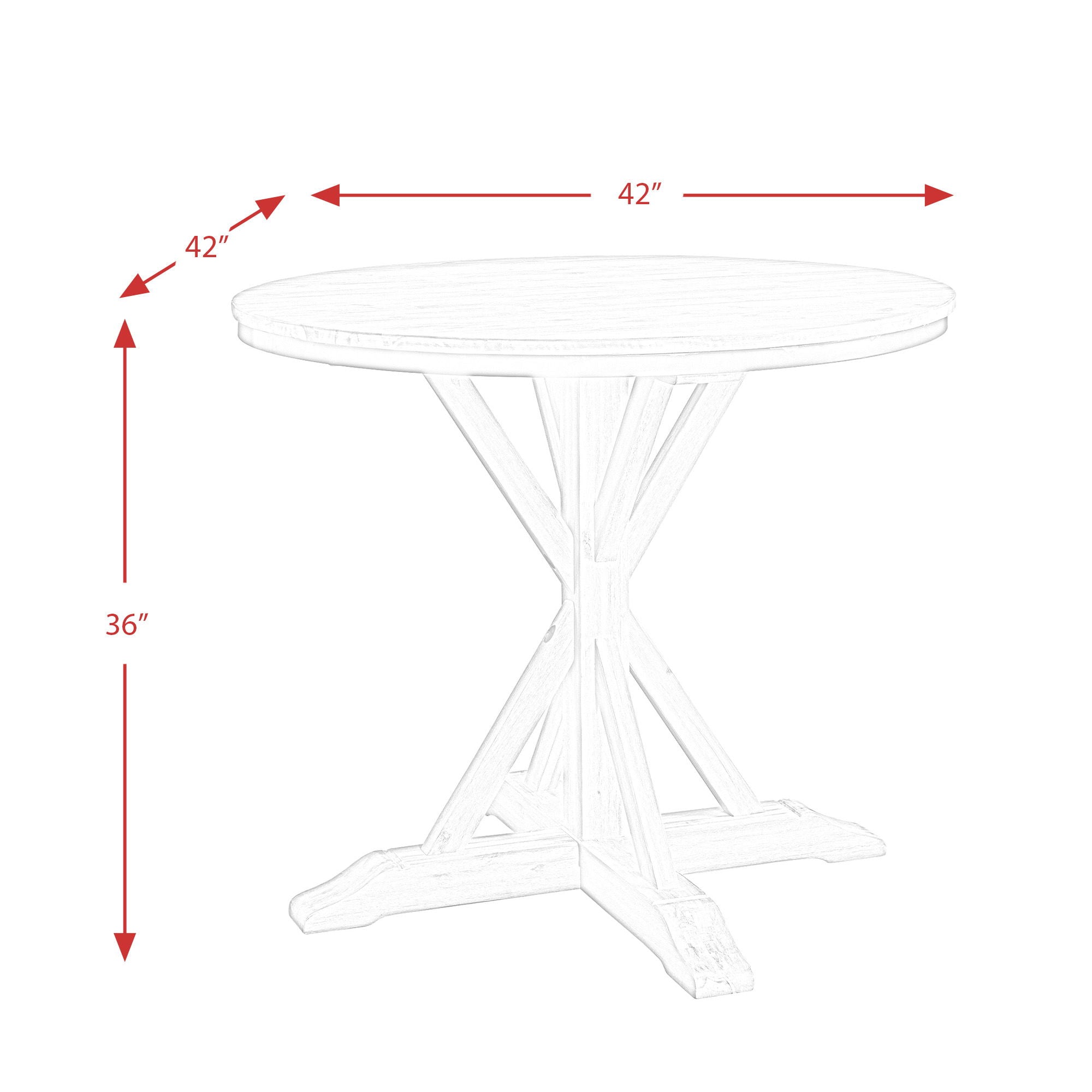 Callista - Round Counter Height 5 Piece Dining Set (Table And Four Stools) - Beach