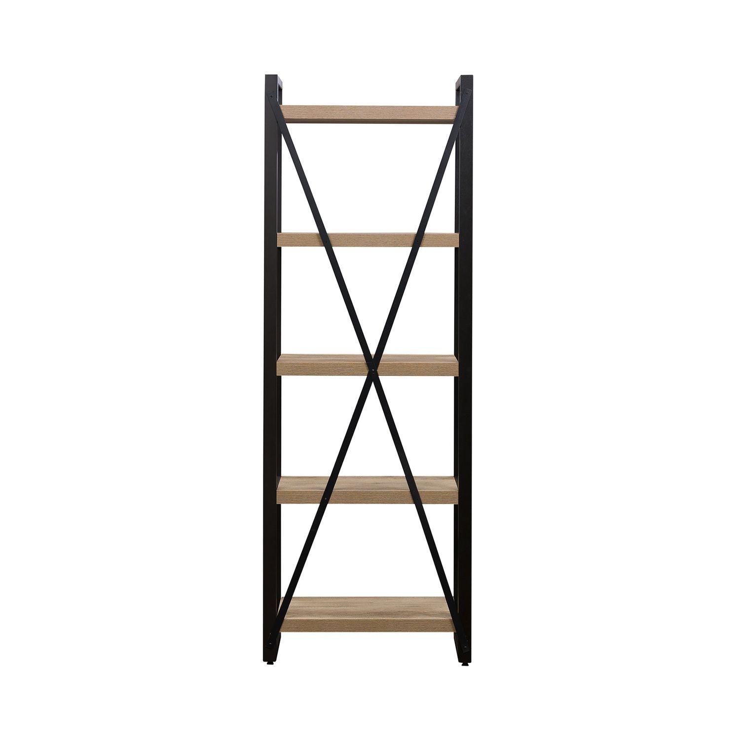 Sun Valley - Tall Pier Unit With Faux Metal - Light Brown