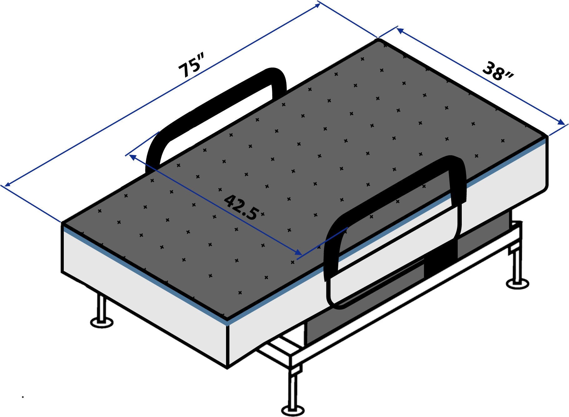 EZY Out - Adjustable Bed With Mattress