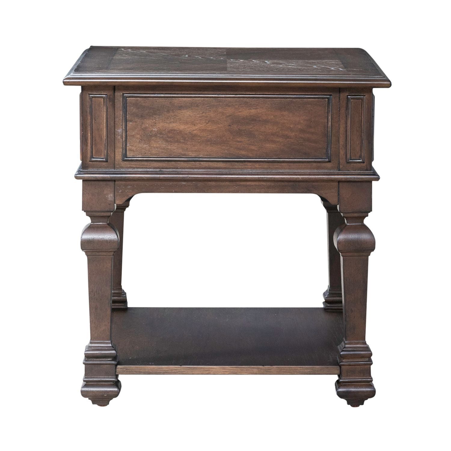 Provence Park - Drawer End Table - Brown