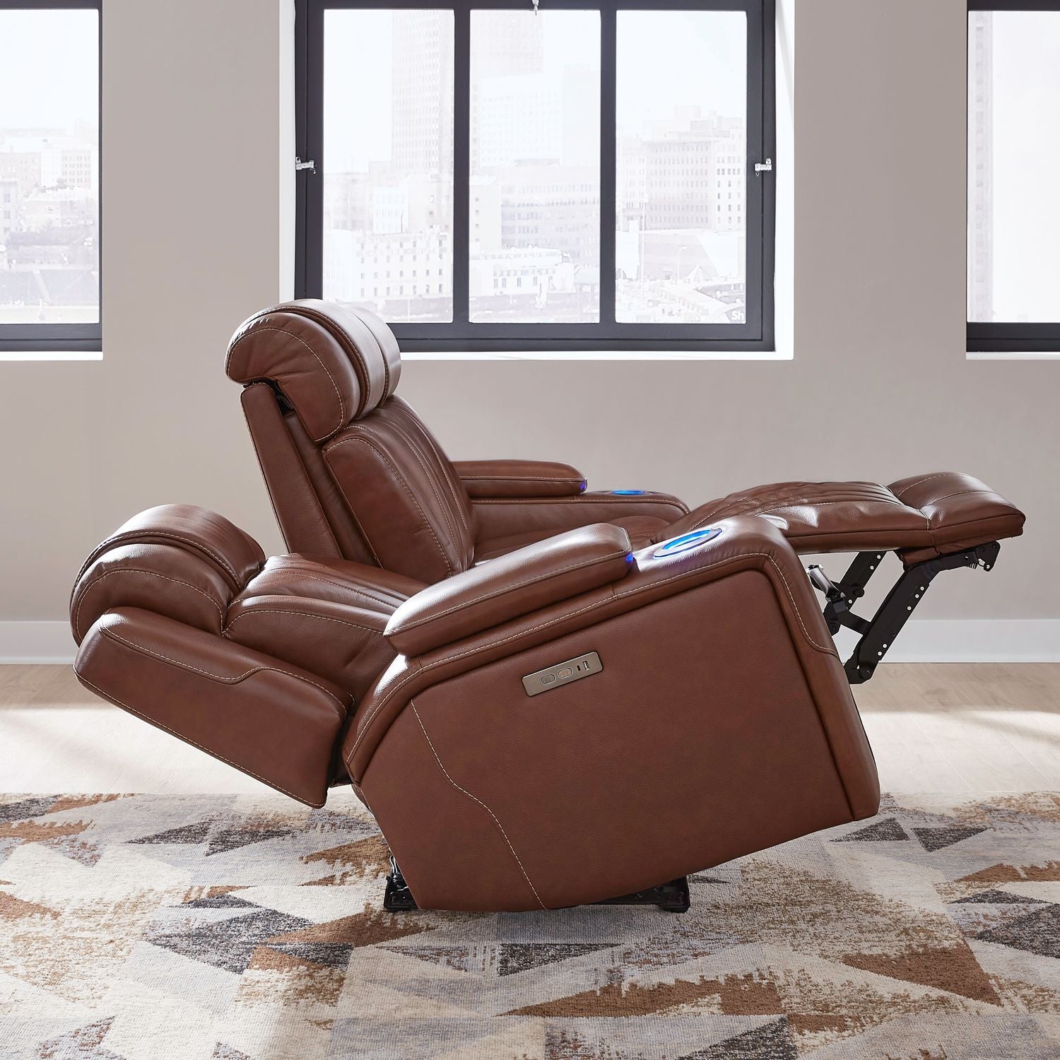 Caswell - Sofa P2 & ZG - Brown