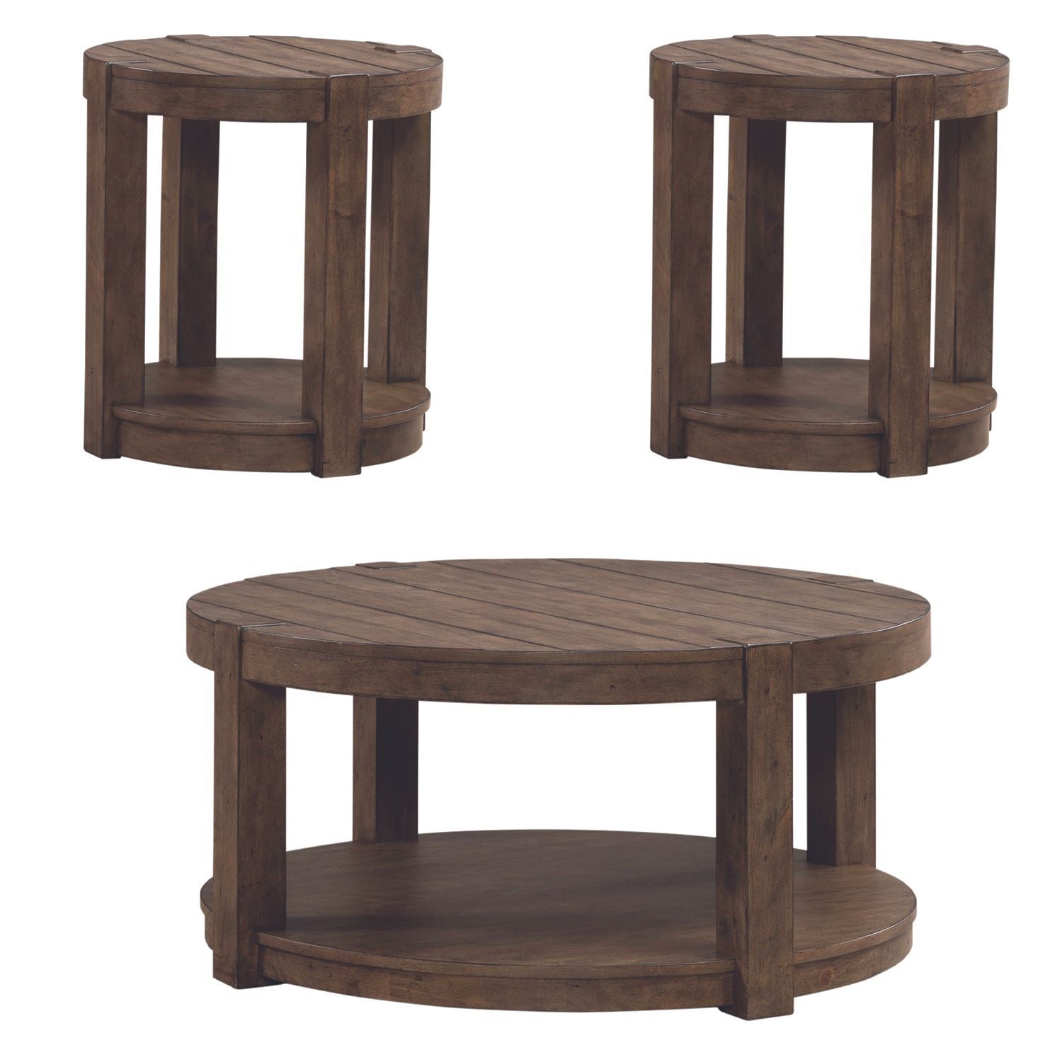 Broadmore - Optional 3 Piece Set - Brown