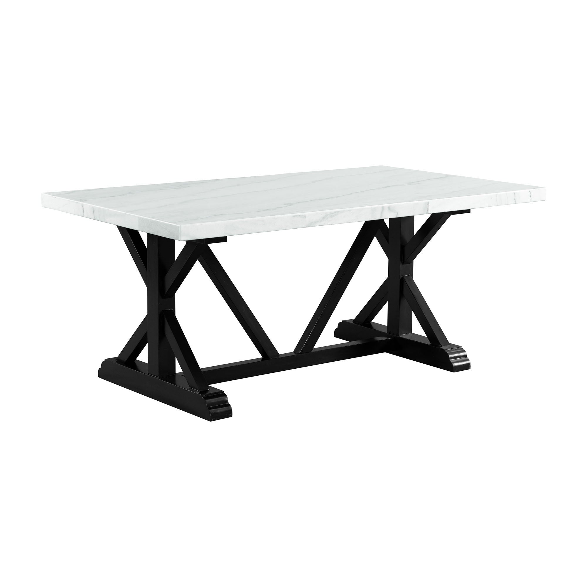 Tuscany - 5 Piece Standard Height Dining Set (Table & Four Chairs) - Charcoal