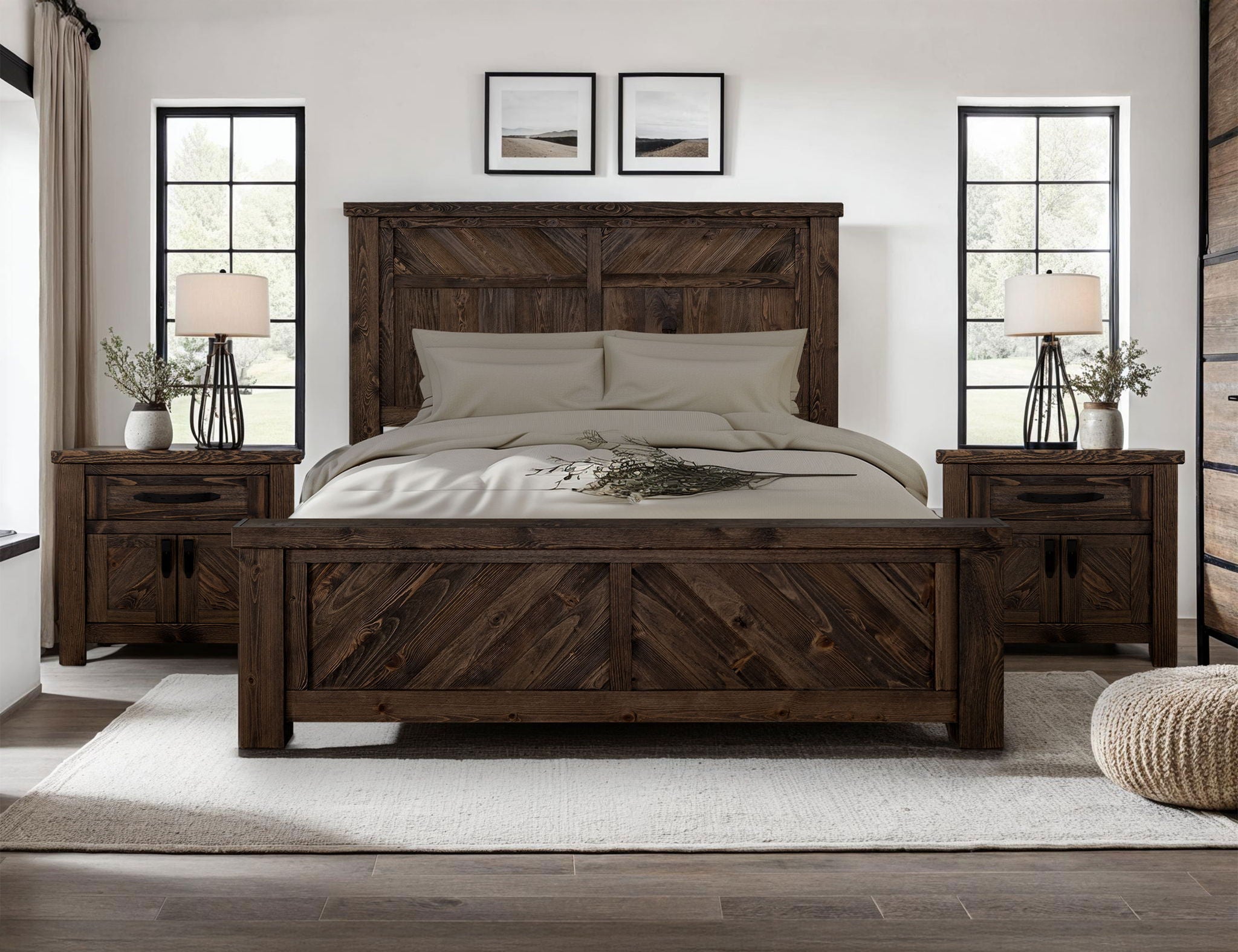 Dutton - Nightstand - Brown
