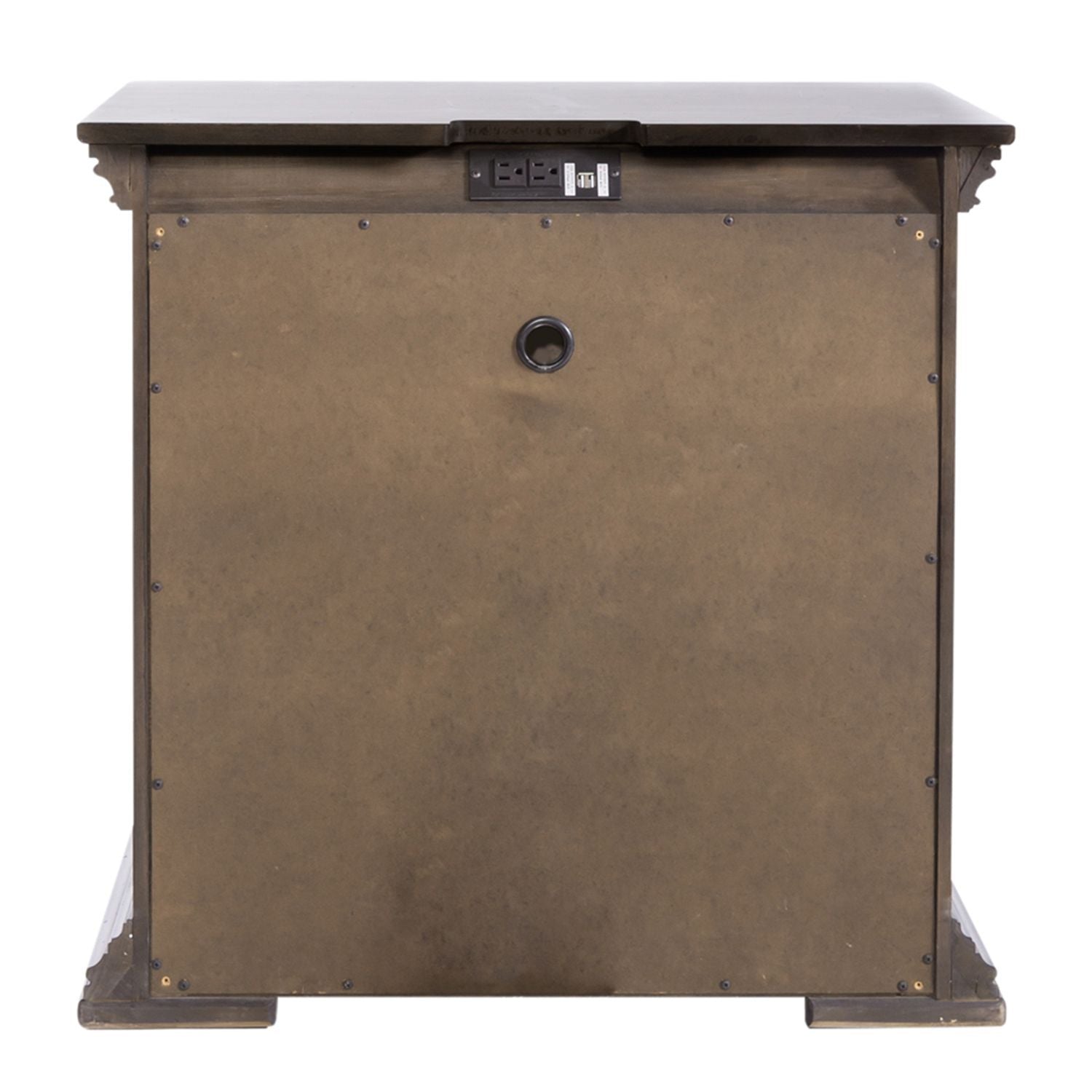 Big Valley - 2 Drawer Night Stand w/ Charging Station