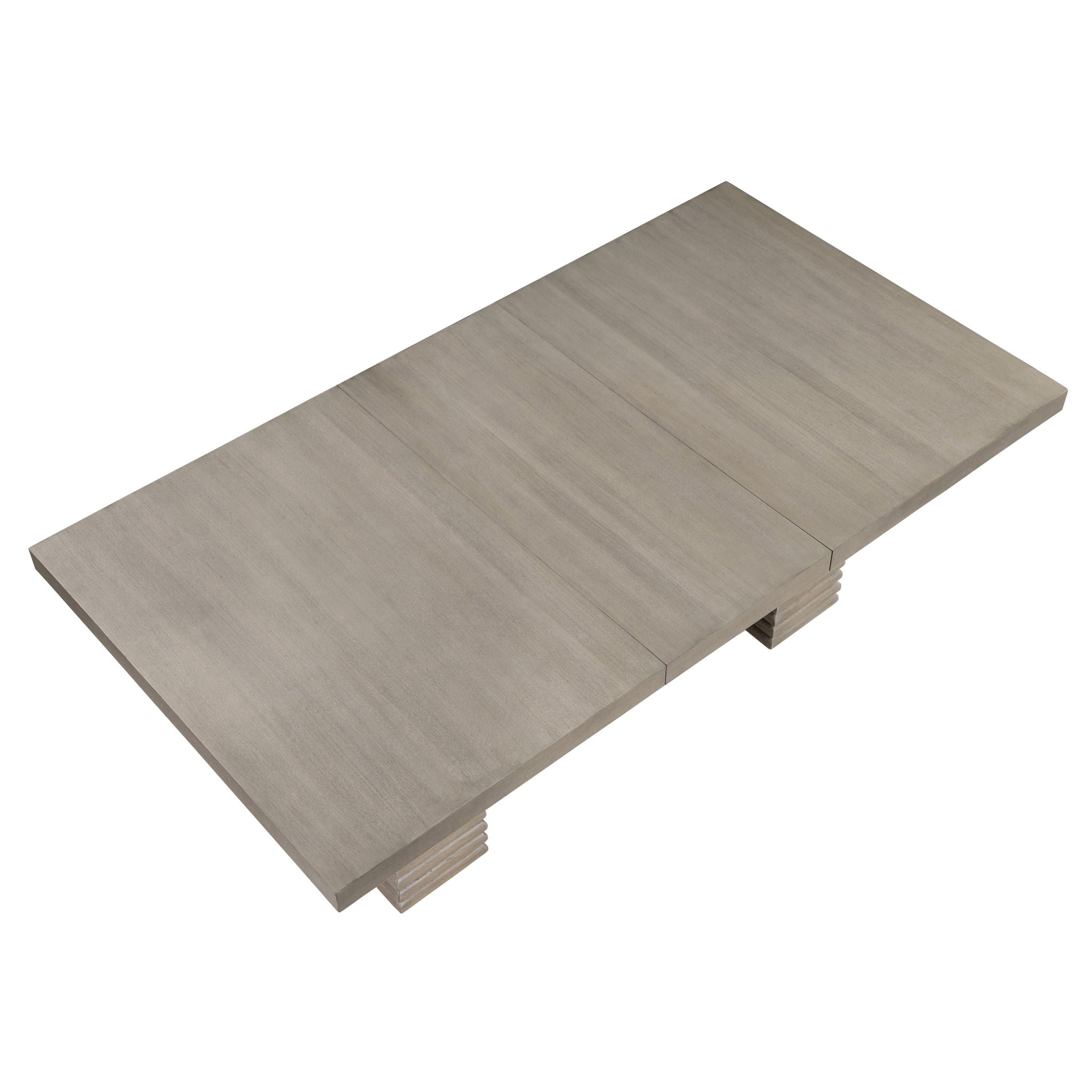 Lily - Dining Table With 18" Leaf - Greige