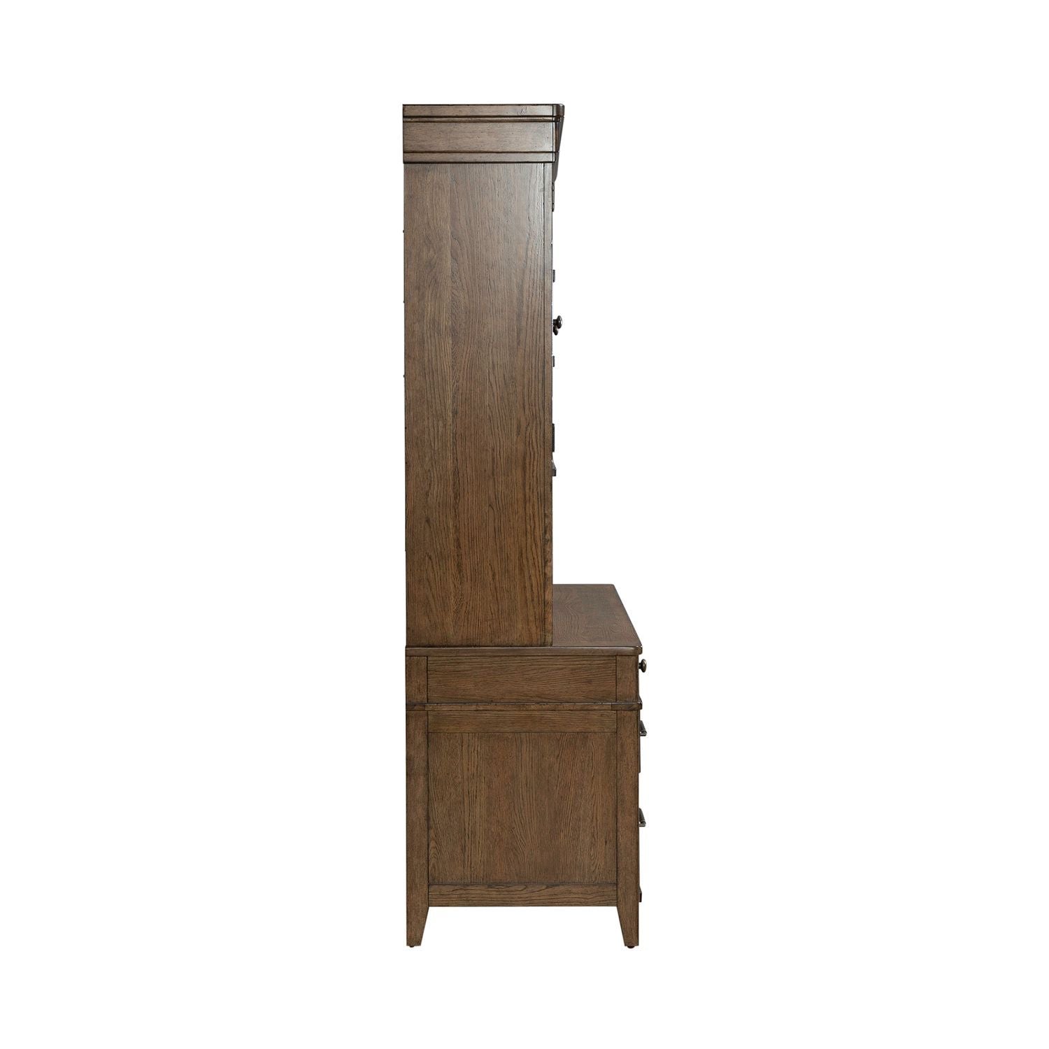 Carolina Park - Credenza & Hutch - Brown