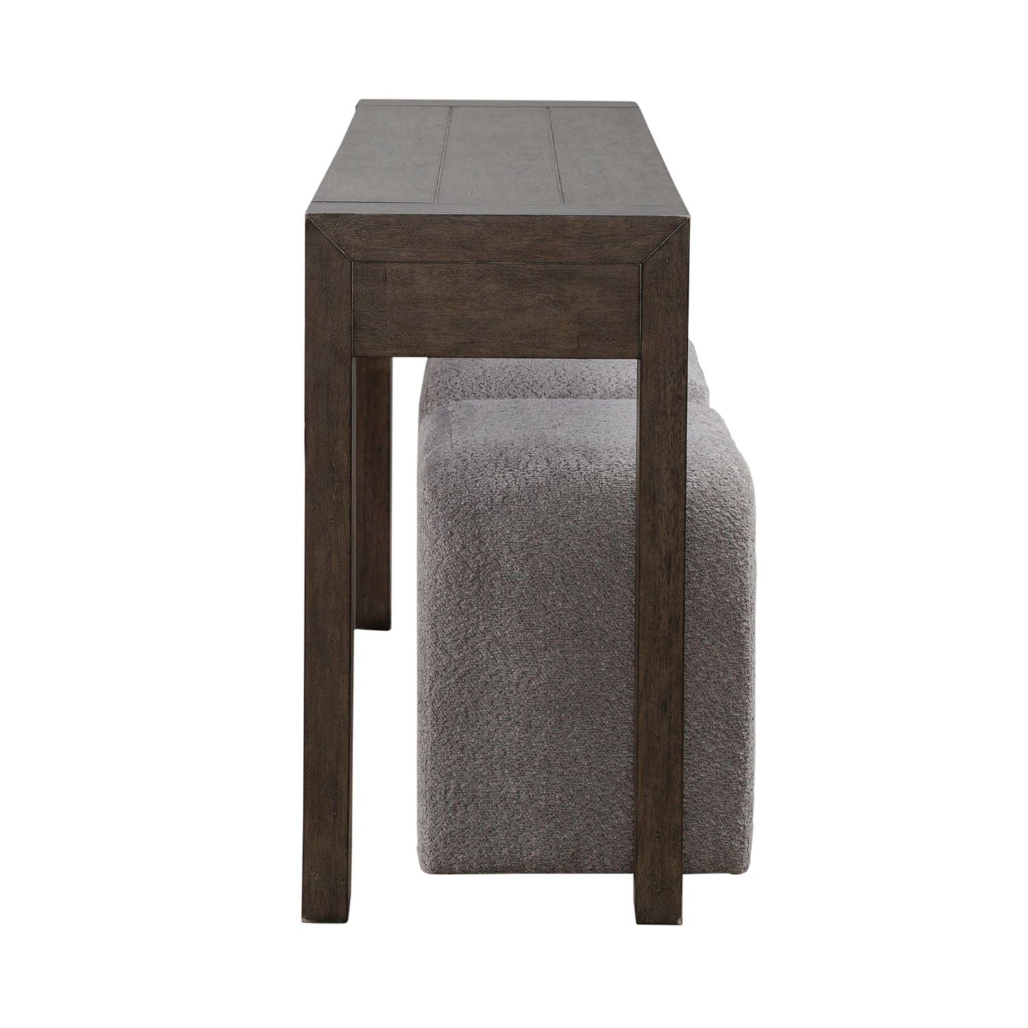 Cascade Falls - 3 Piece Set - Satin Espresso / Gray