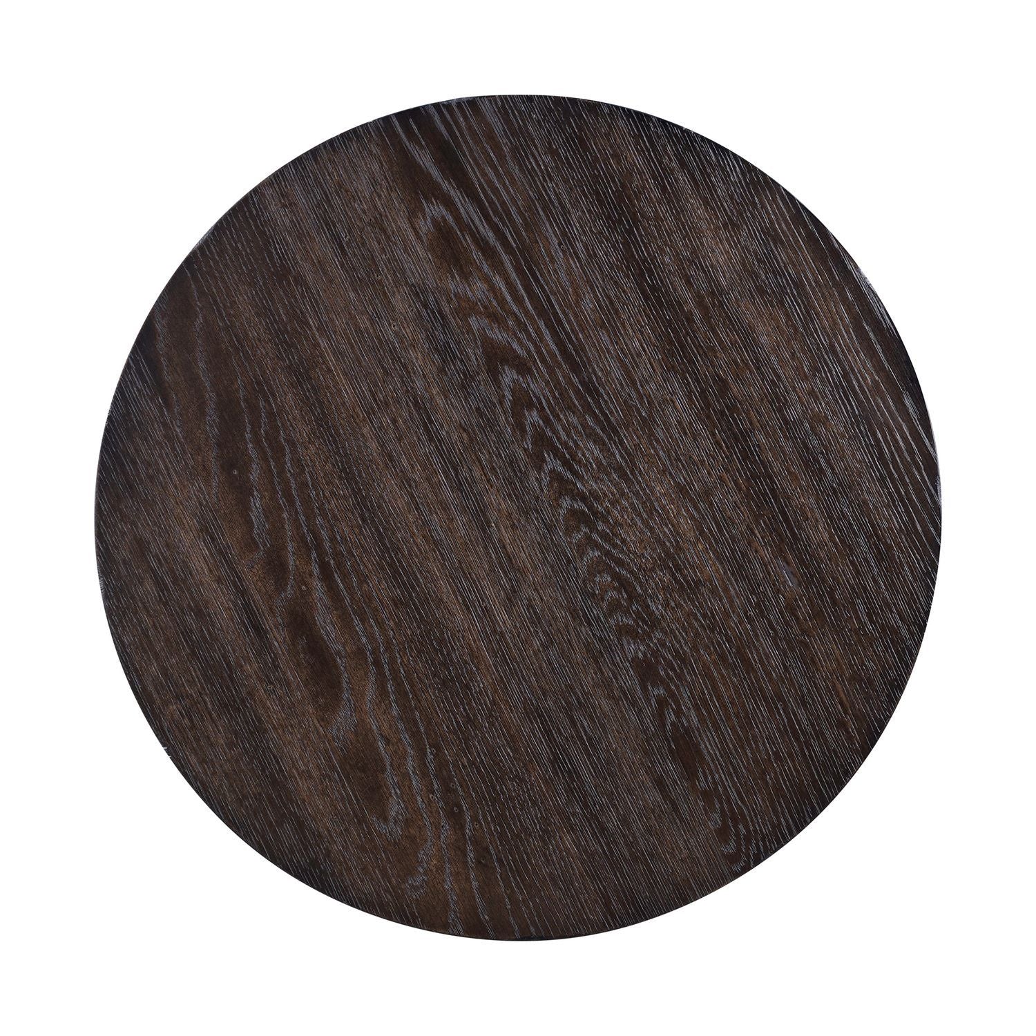 Weston - Round End Table - Brown