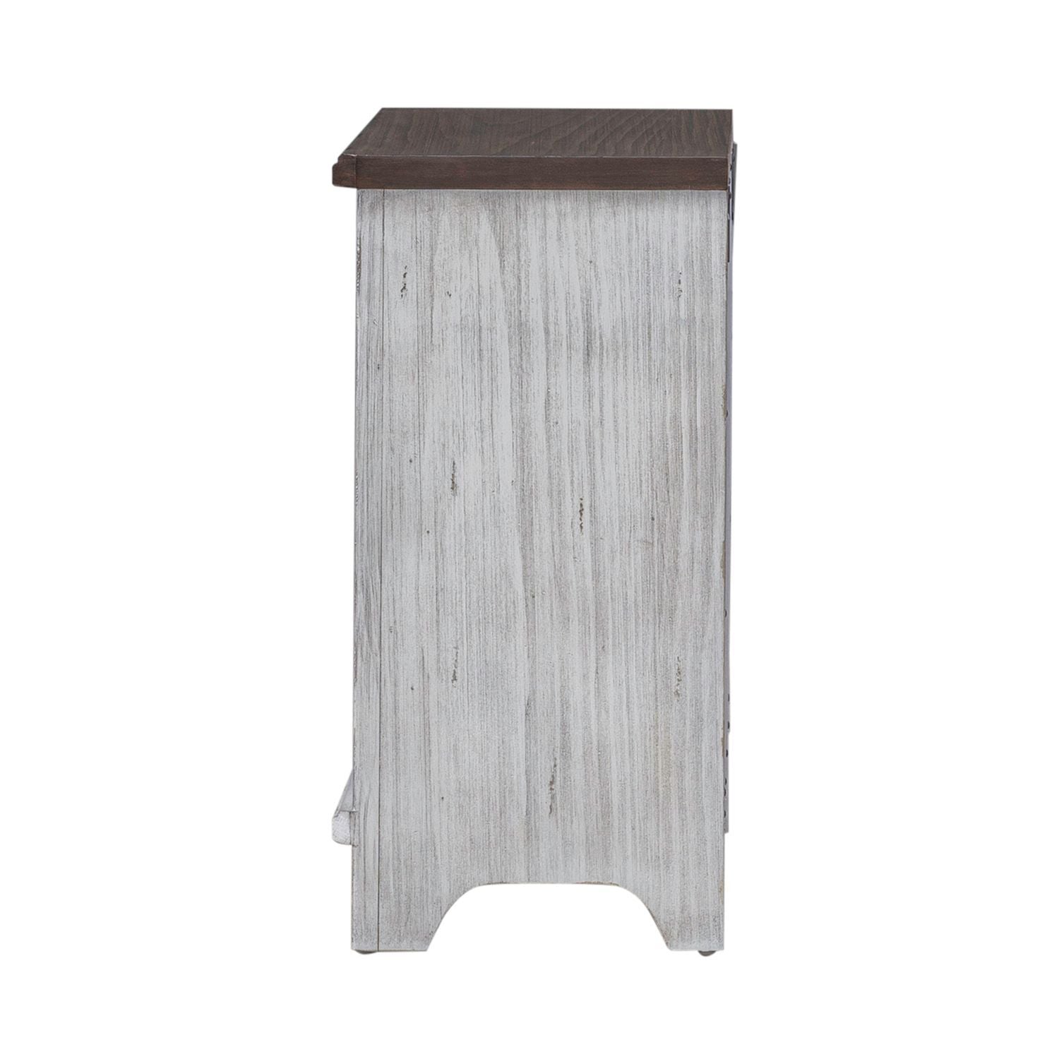 River Place - Left Pier Base - White