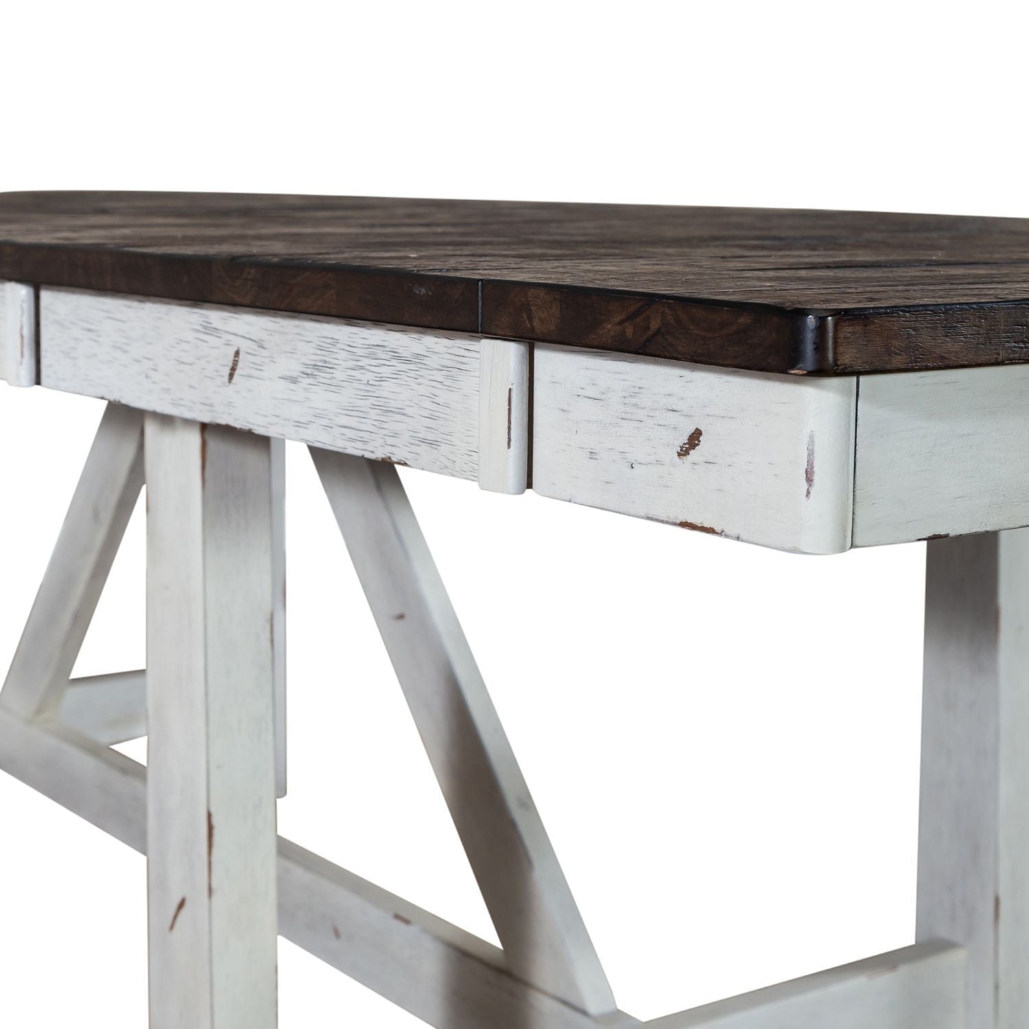 Farmhouse - Trestle Table - White