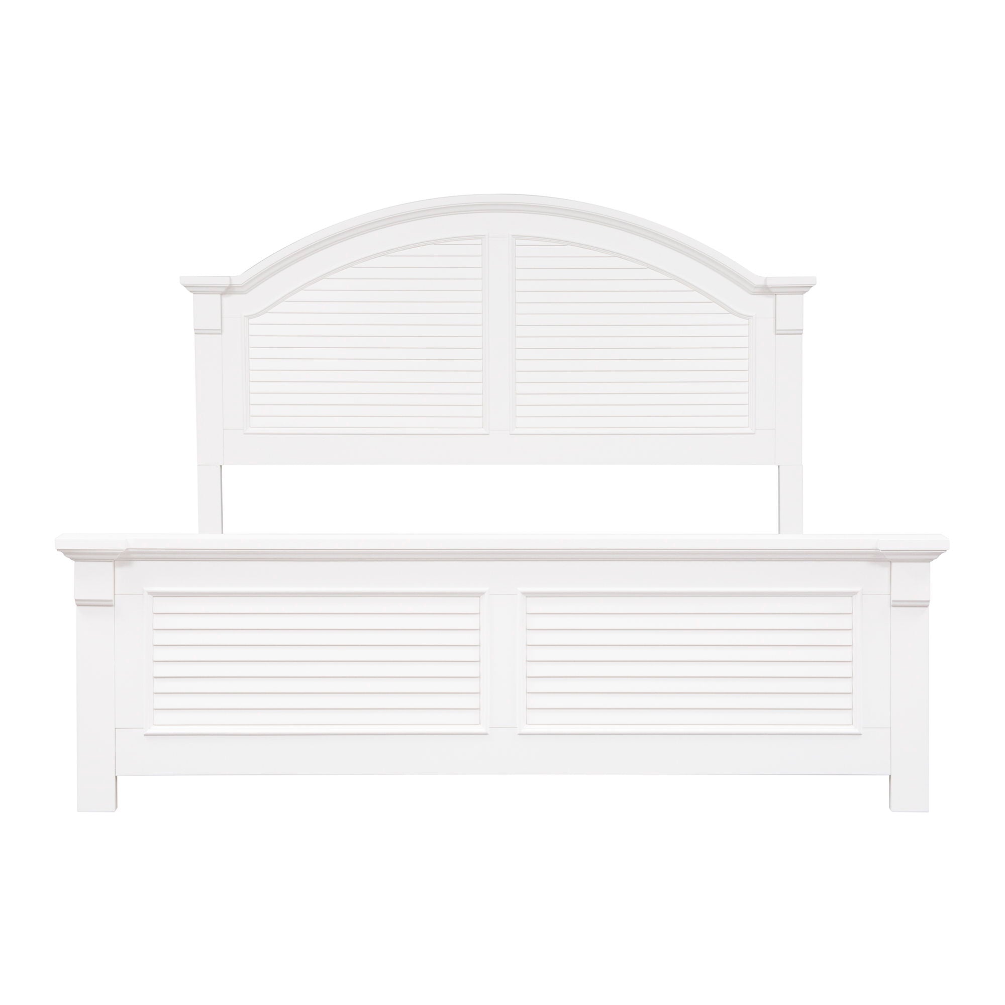 Summer House I - Panel Bed, Dresser & Mirror