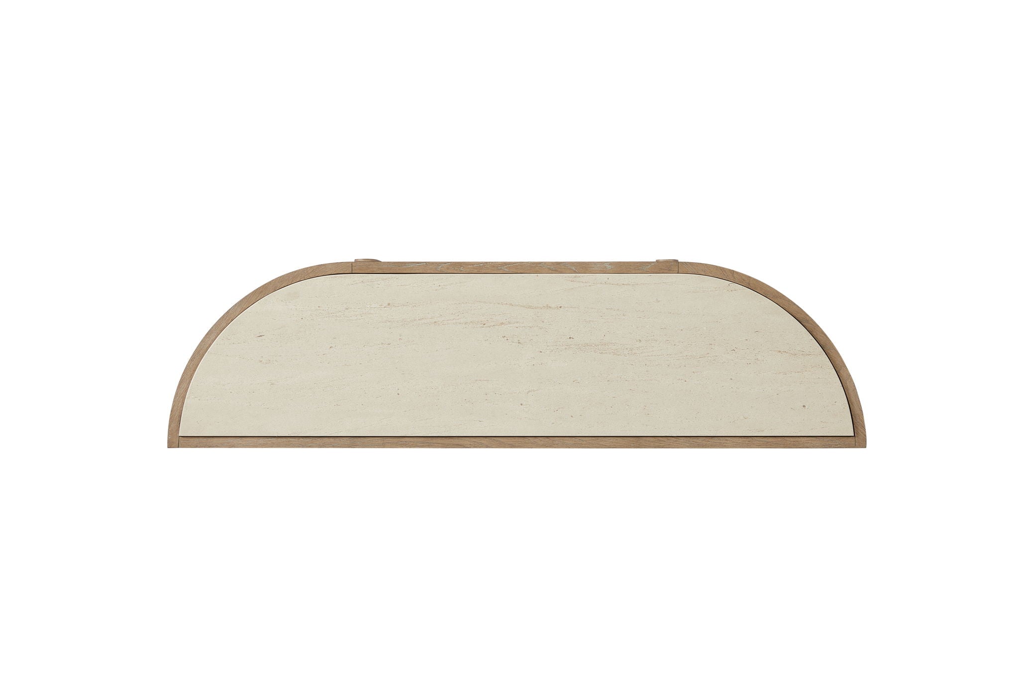 Trilogy - 2-Door Console Table With Marble Top - Toffee
