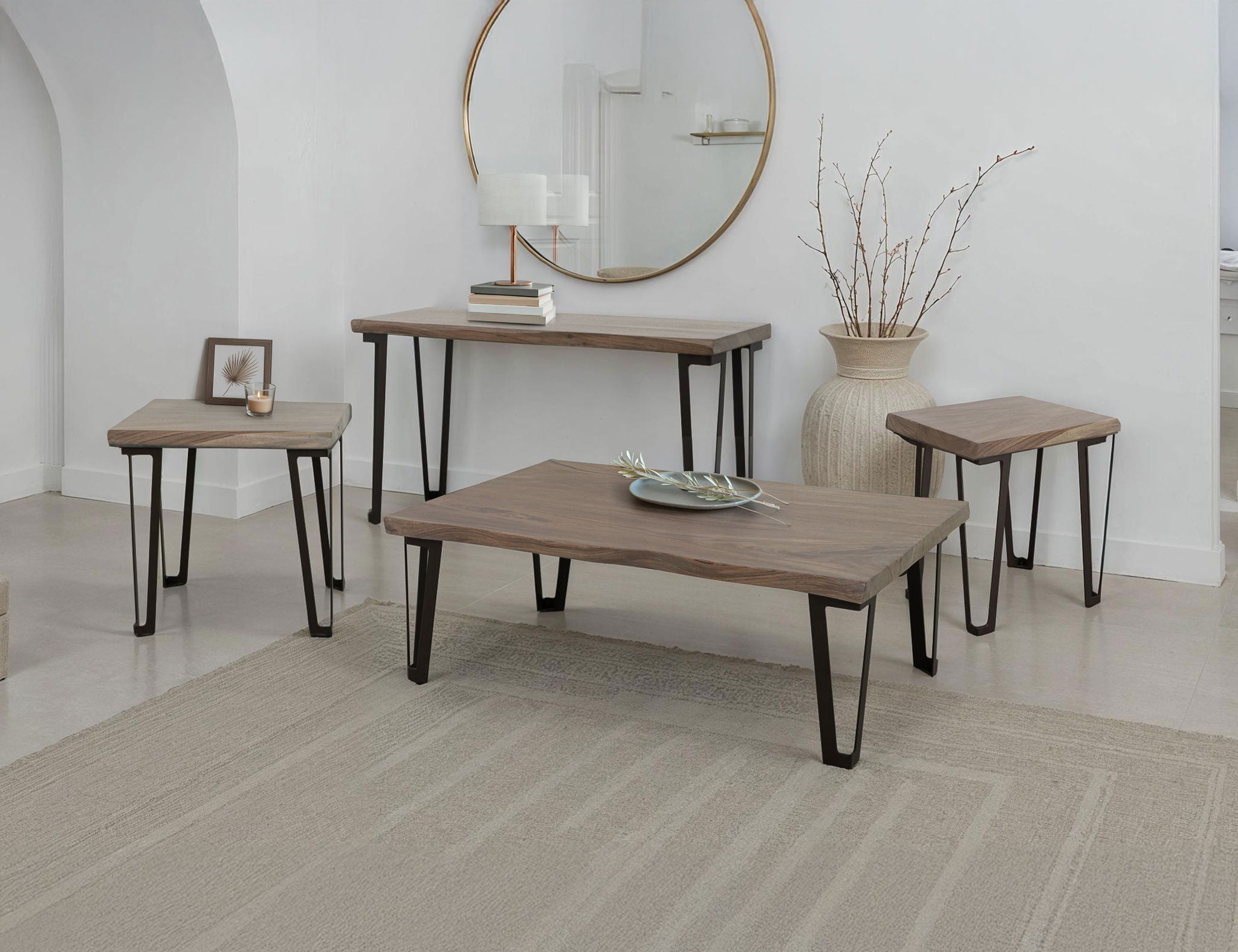 Natural Parota - Square Table