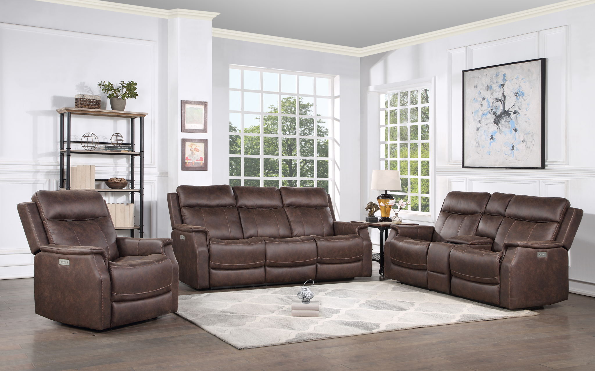 Valencia - Dual Power Reclining Set