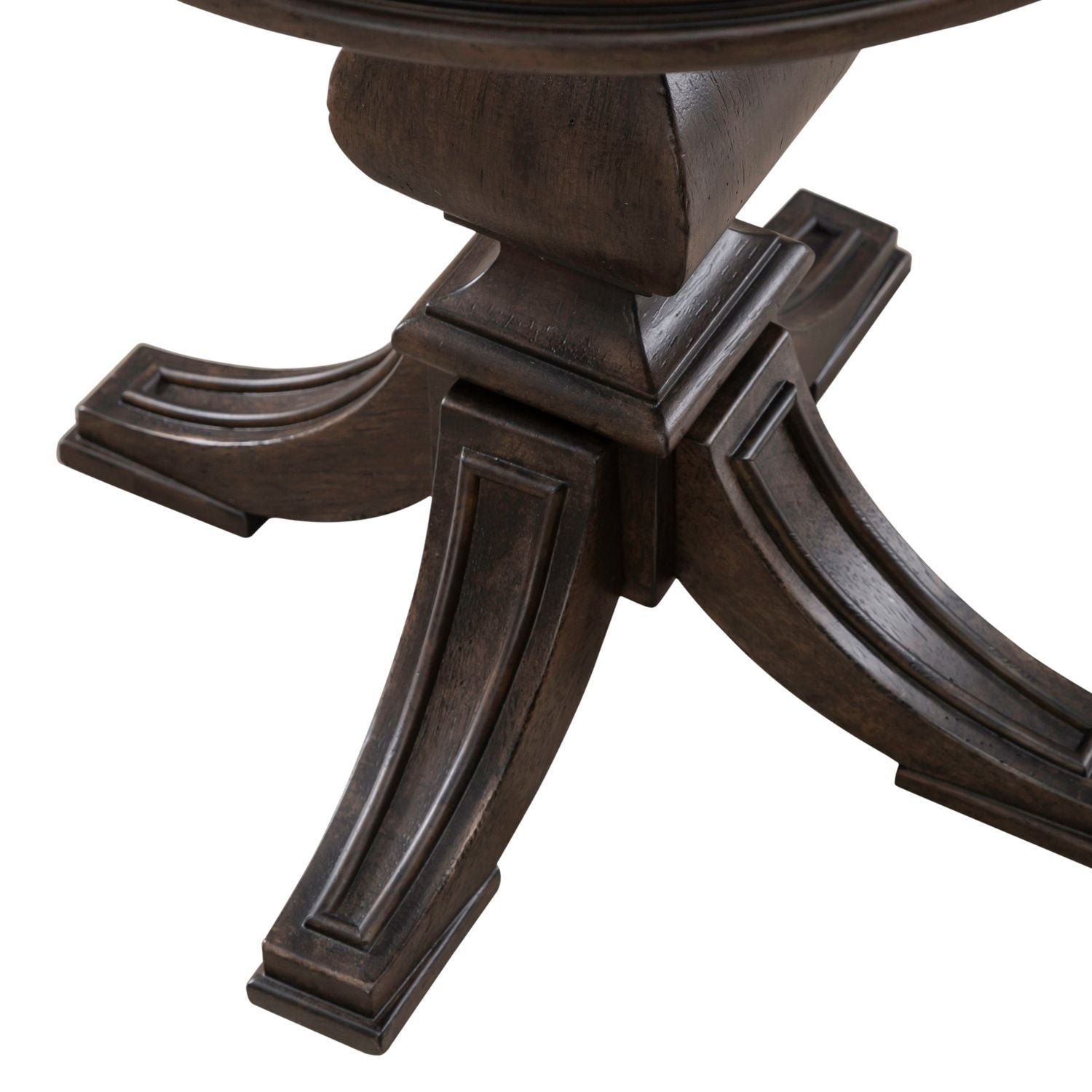 Paradise Valley - Round Chairside Table - Dark Brown