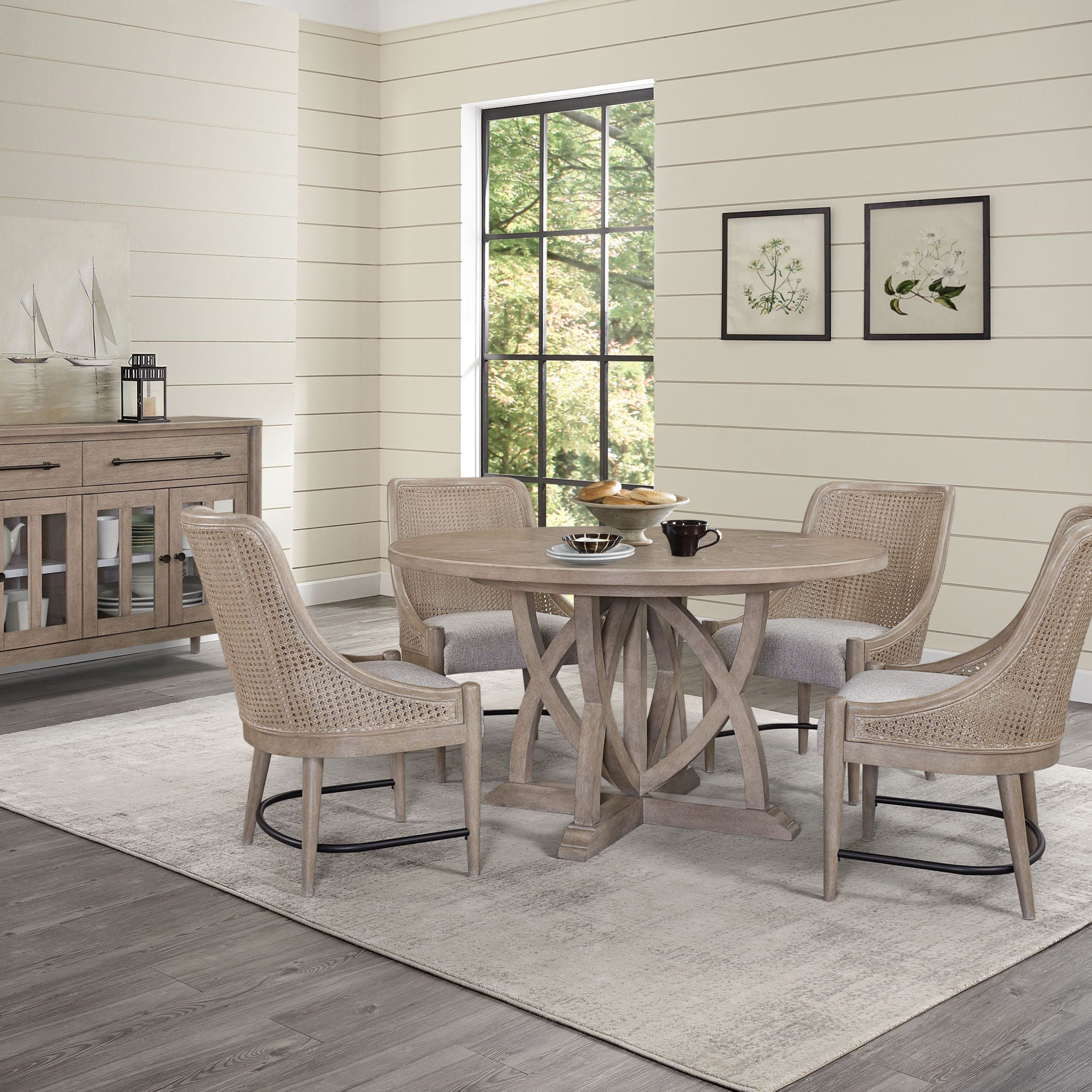 Citrus Heights - Round Table With Leaf - Sand