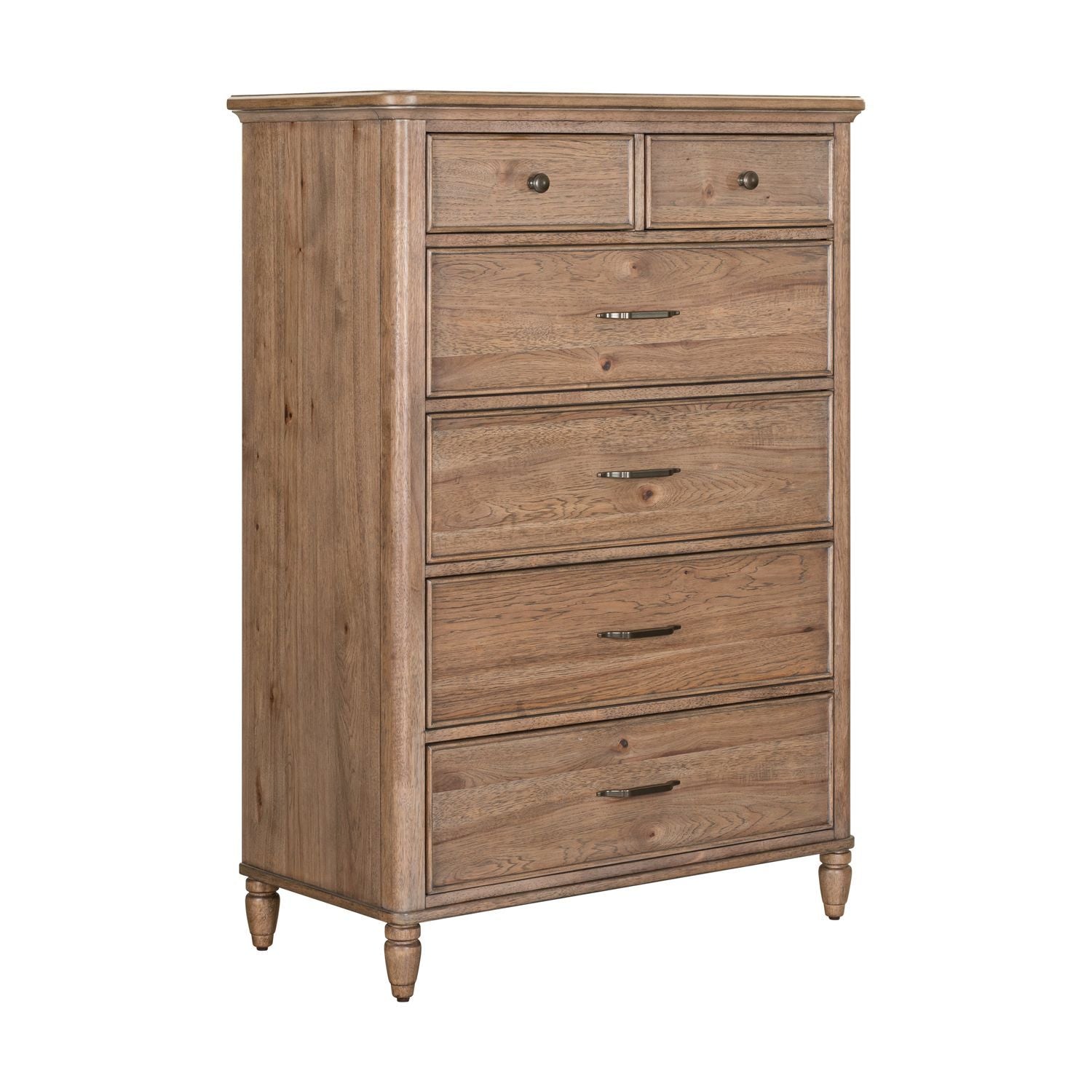 Hickory Grove - Landscape Mirror - Brown