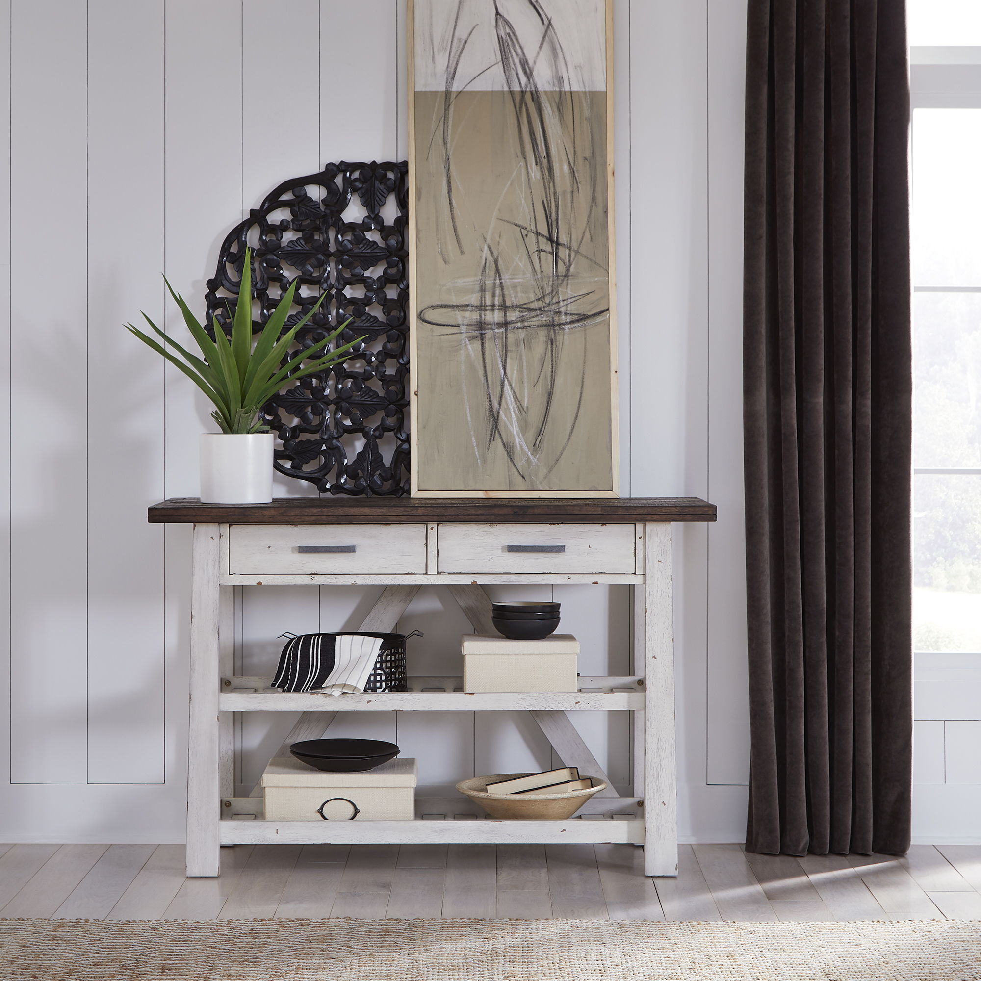 Farmhouse - Server - White