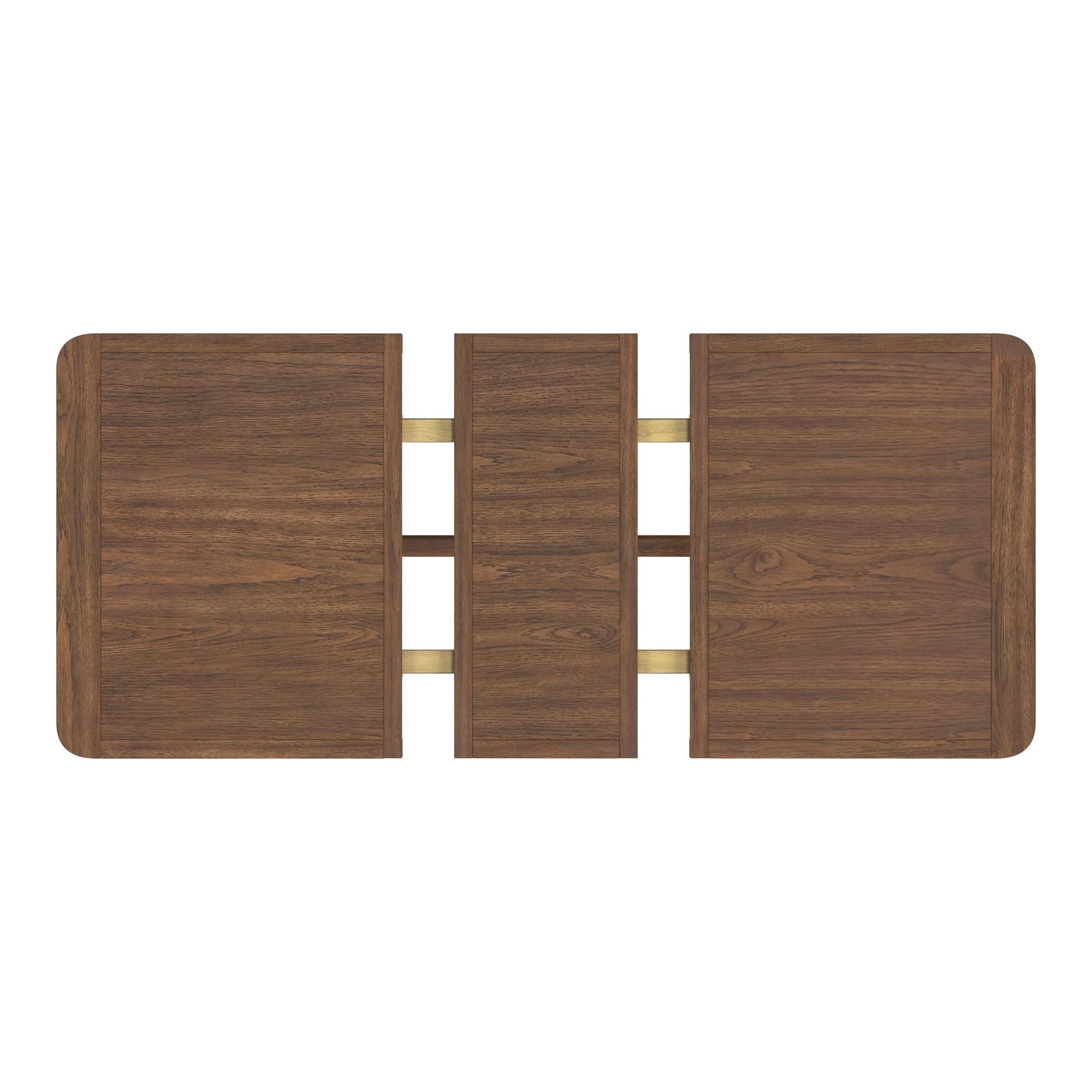 Glinda - Dining Table With 18" Leaf - Brown