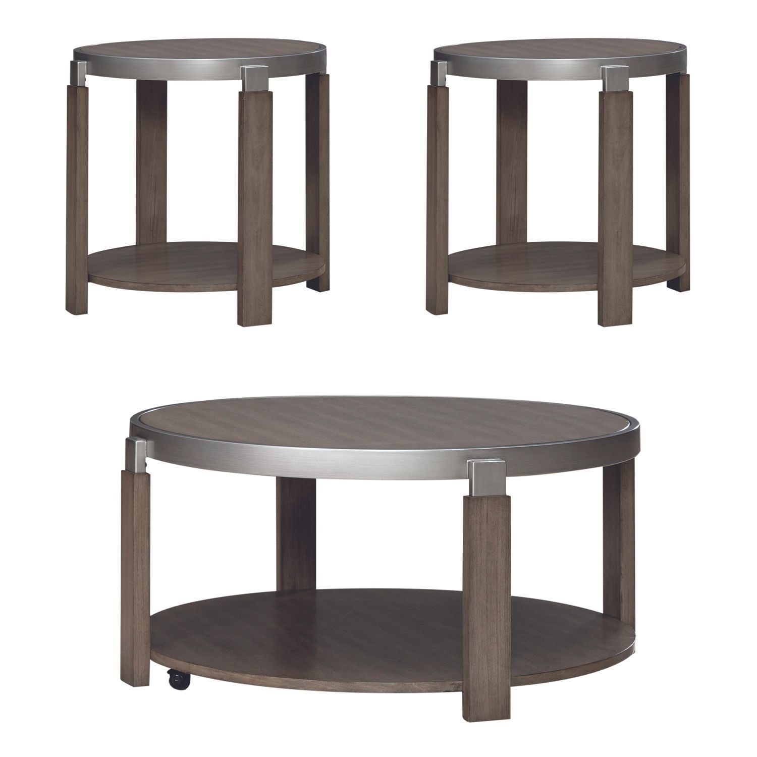 Sutton - 3 Piece Set - Brown
