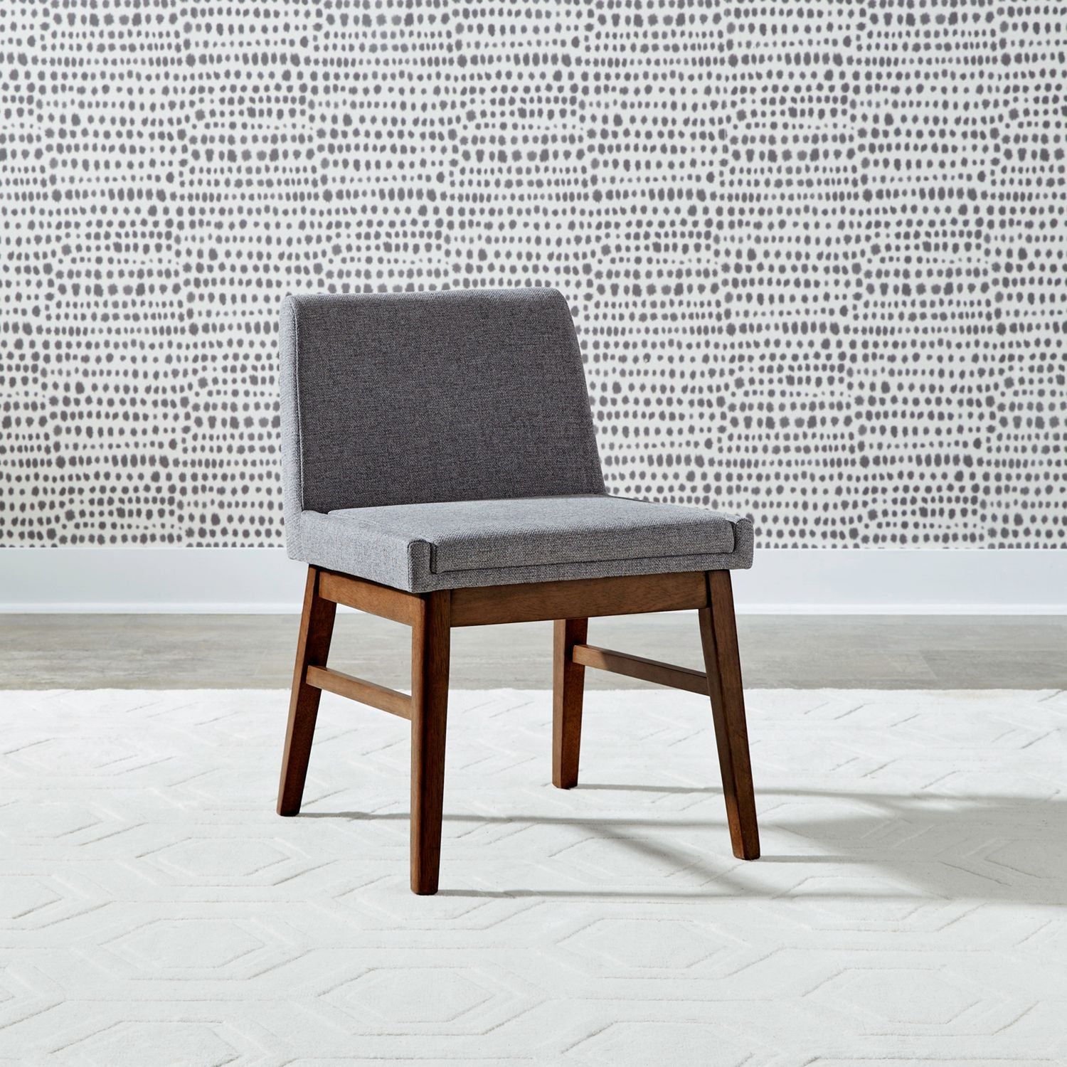 Space Savers - Upholstered Side Chair (RTA) - Brown