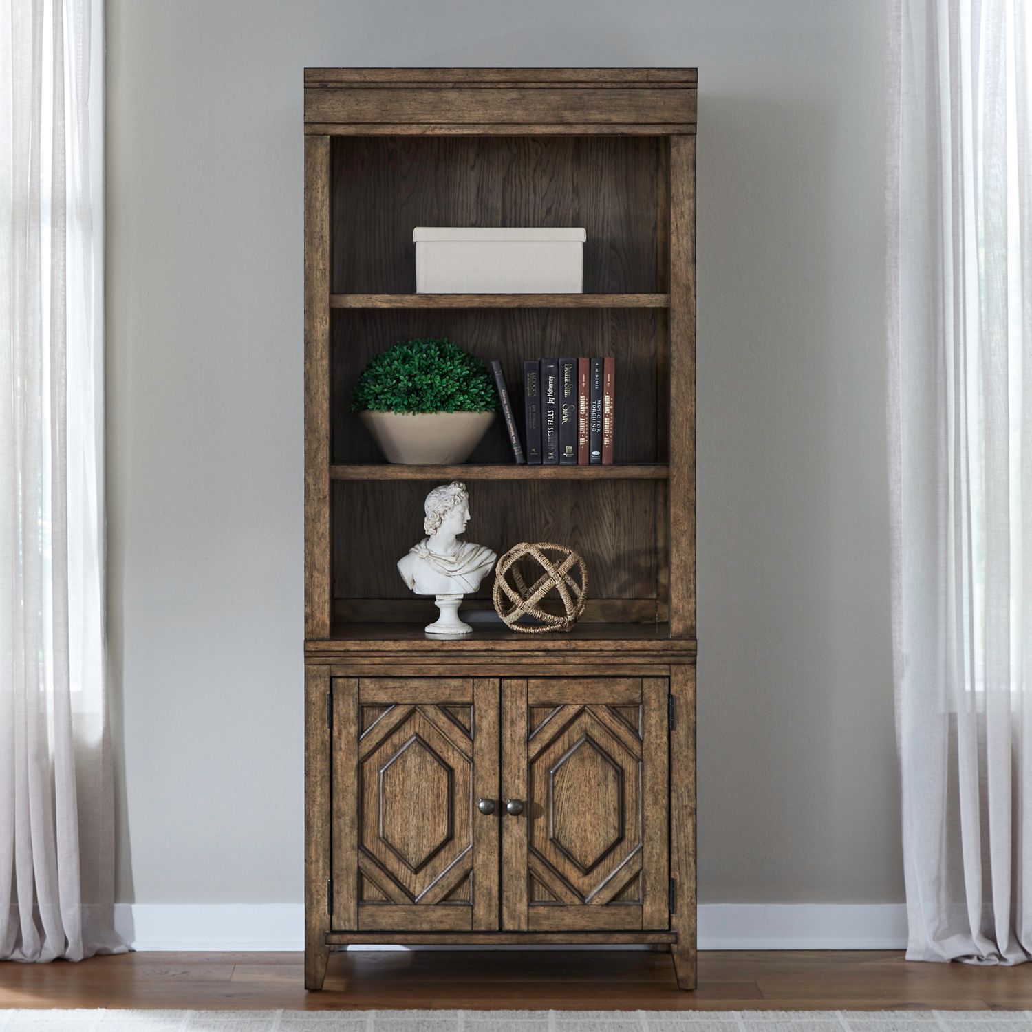 Carolina Park - Bunching Bookcase - Brown