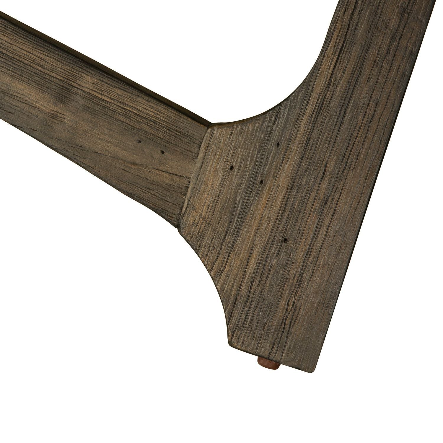 Cascade - Oval Cocktail Table - Dark Brown