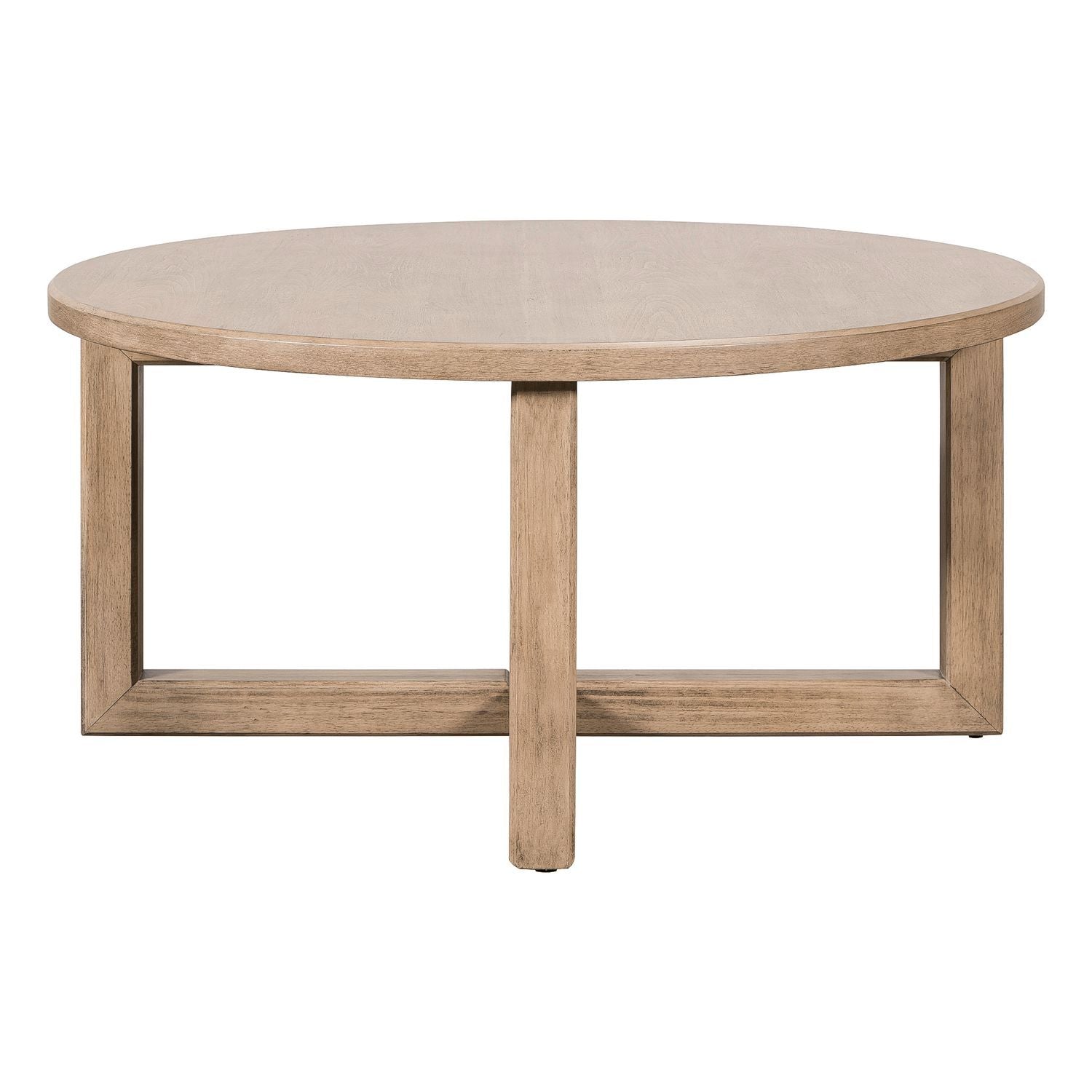 Proximity Place - Round Cocktail Table - Light Brown