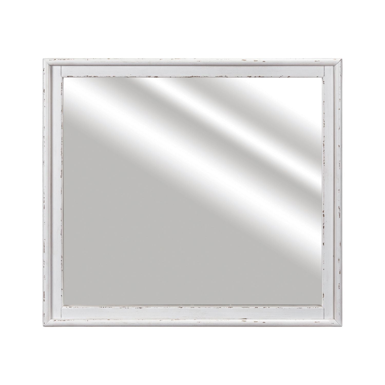 Backroads - Landscape Mirror - White