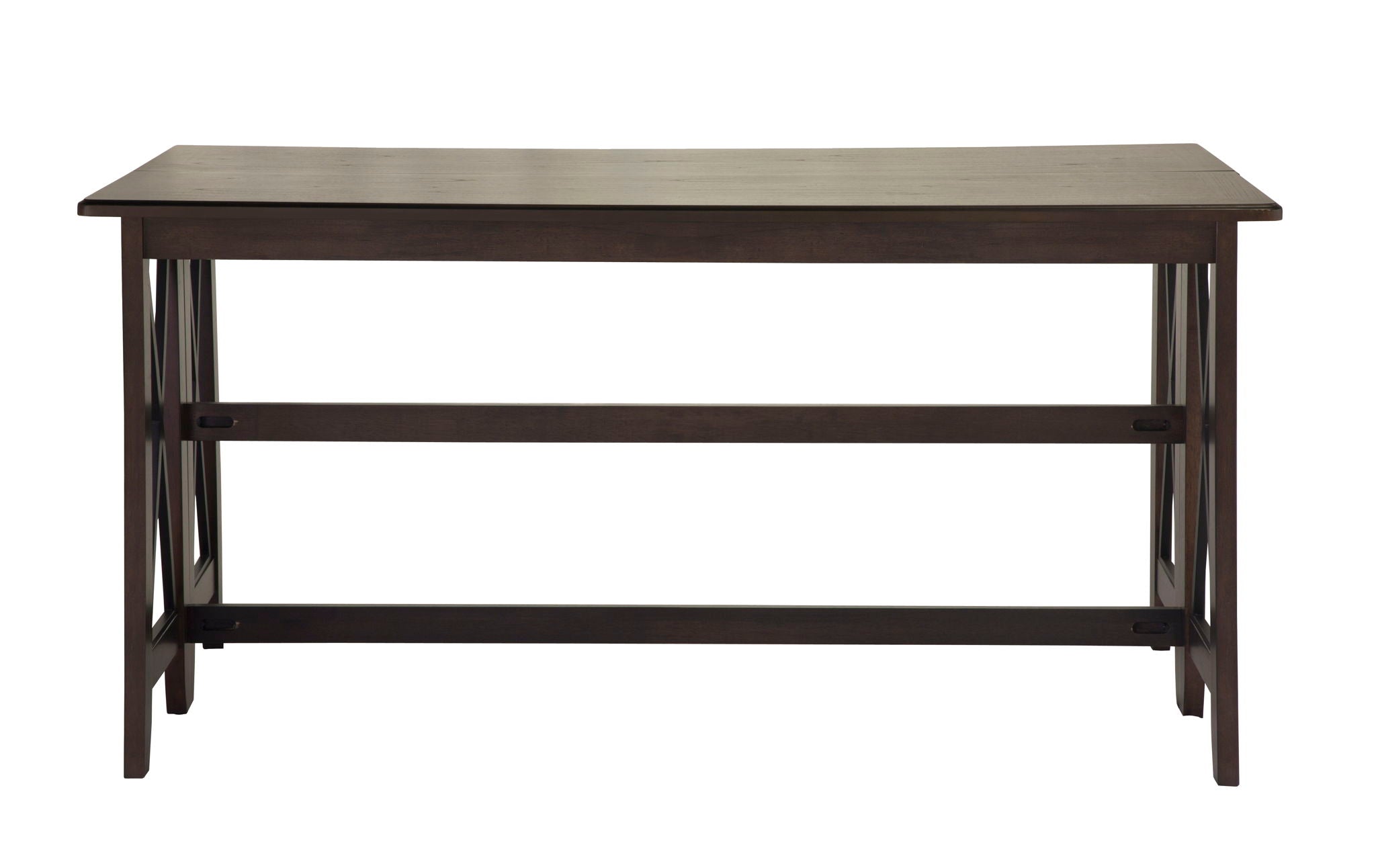 Carmina - 5 Piece Drop Leaf Counter Set - Dark Brown
