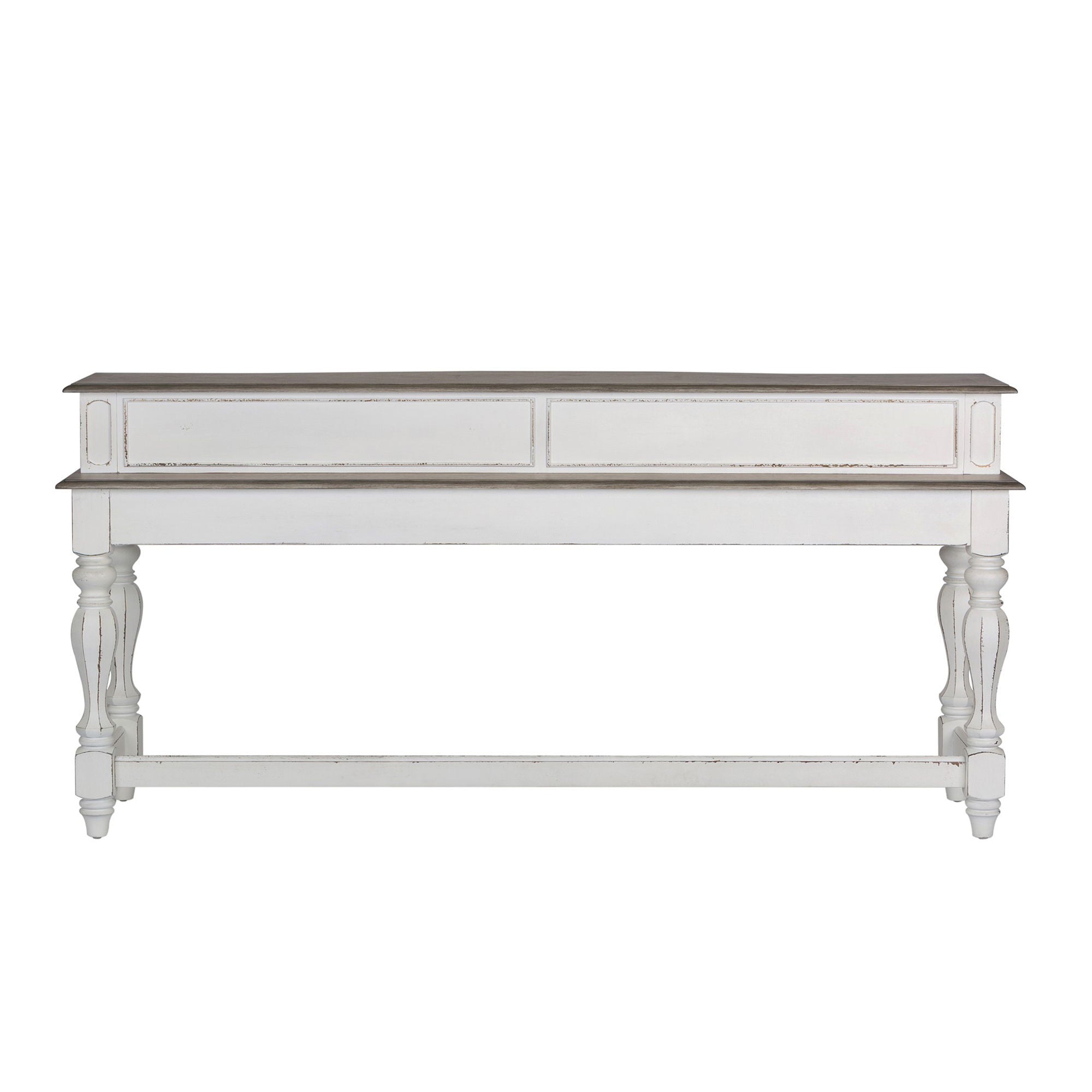 Magnolia Manor - Console Bar Table - White