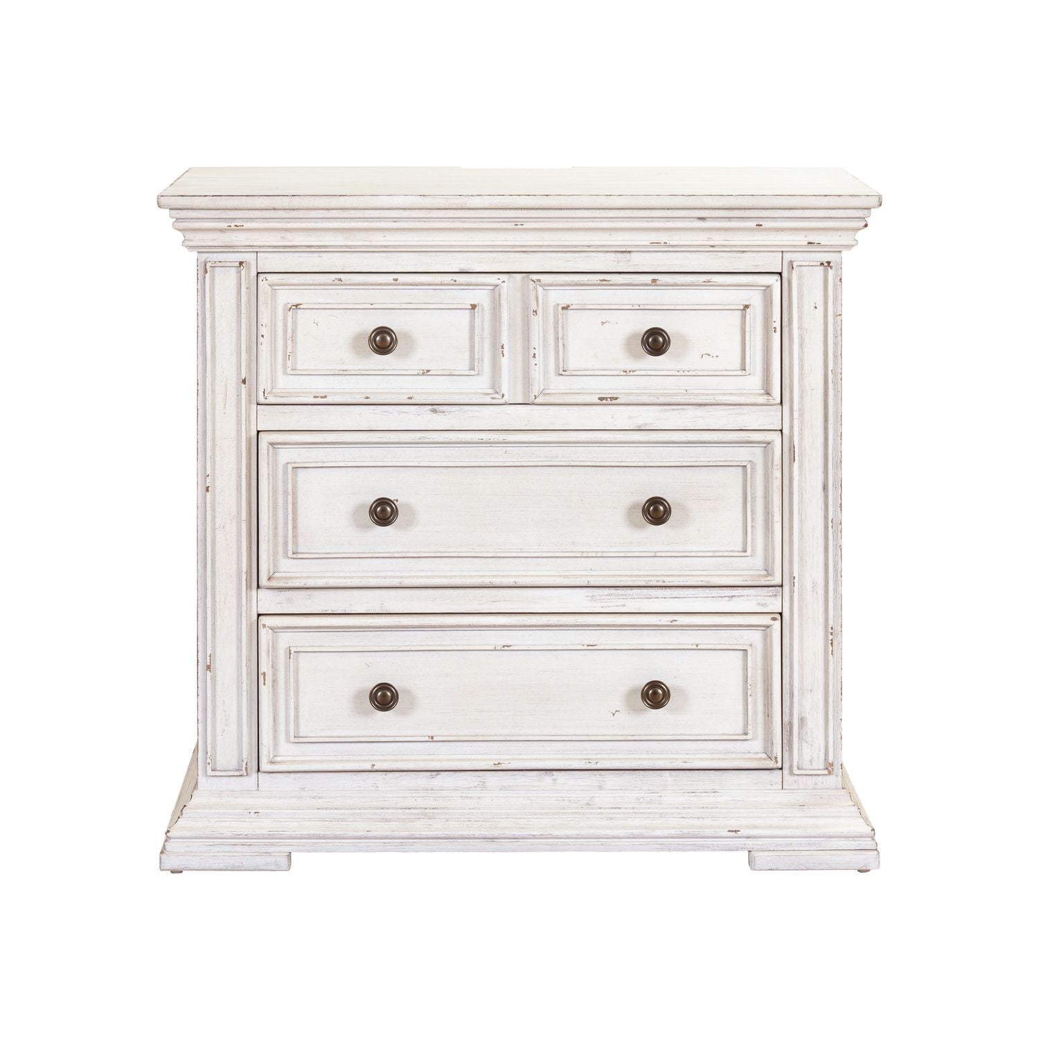 Big Valley - Bedside Chest With Charging Station