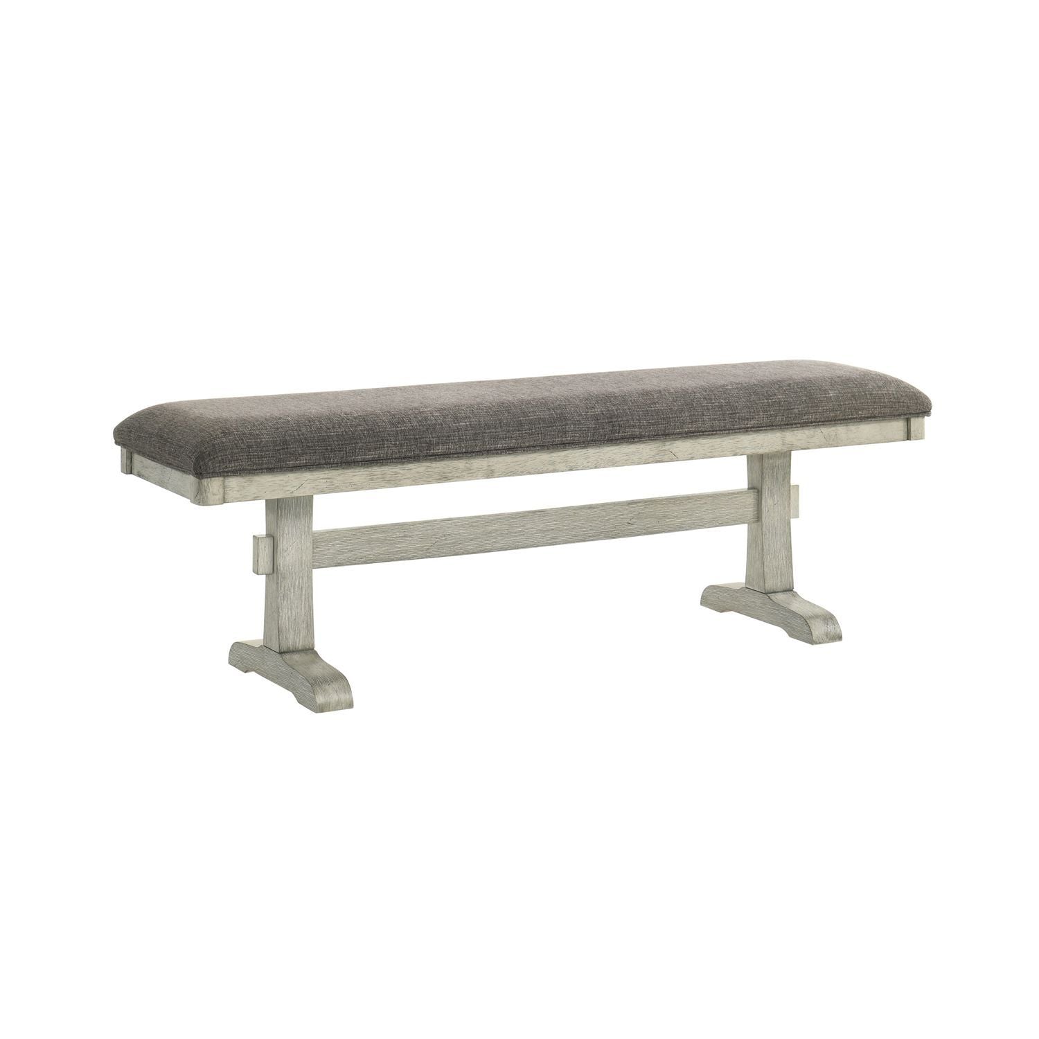 Hallendale - Upholstered Dining Bench (RTA) - White