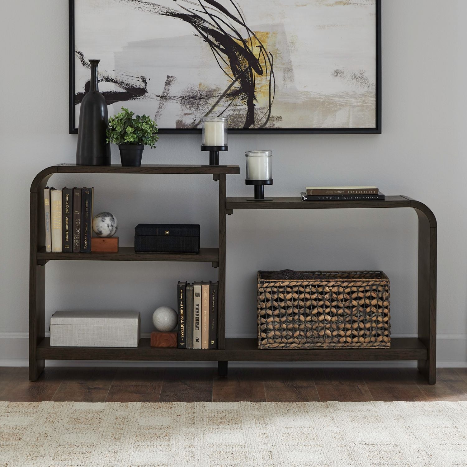 Perspectives - Sofa Table - Brown