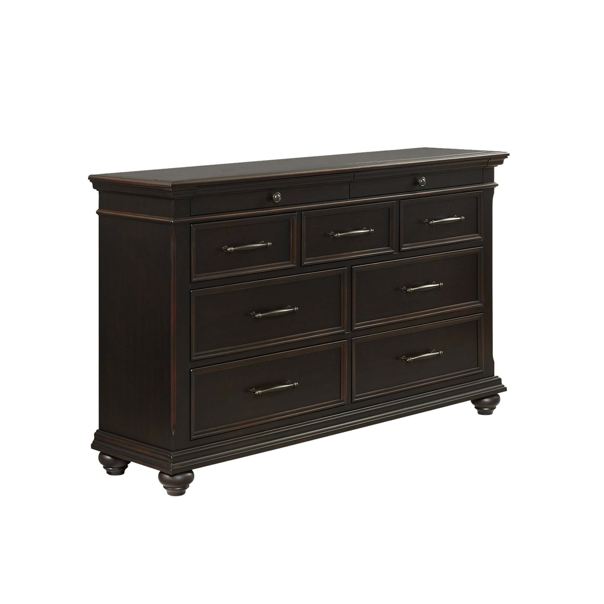 Slater Black Queen or King 4 Piece Storage Bedroom Collection from Elements
