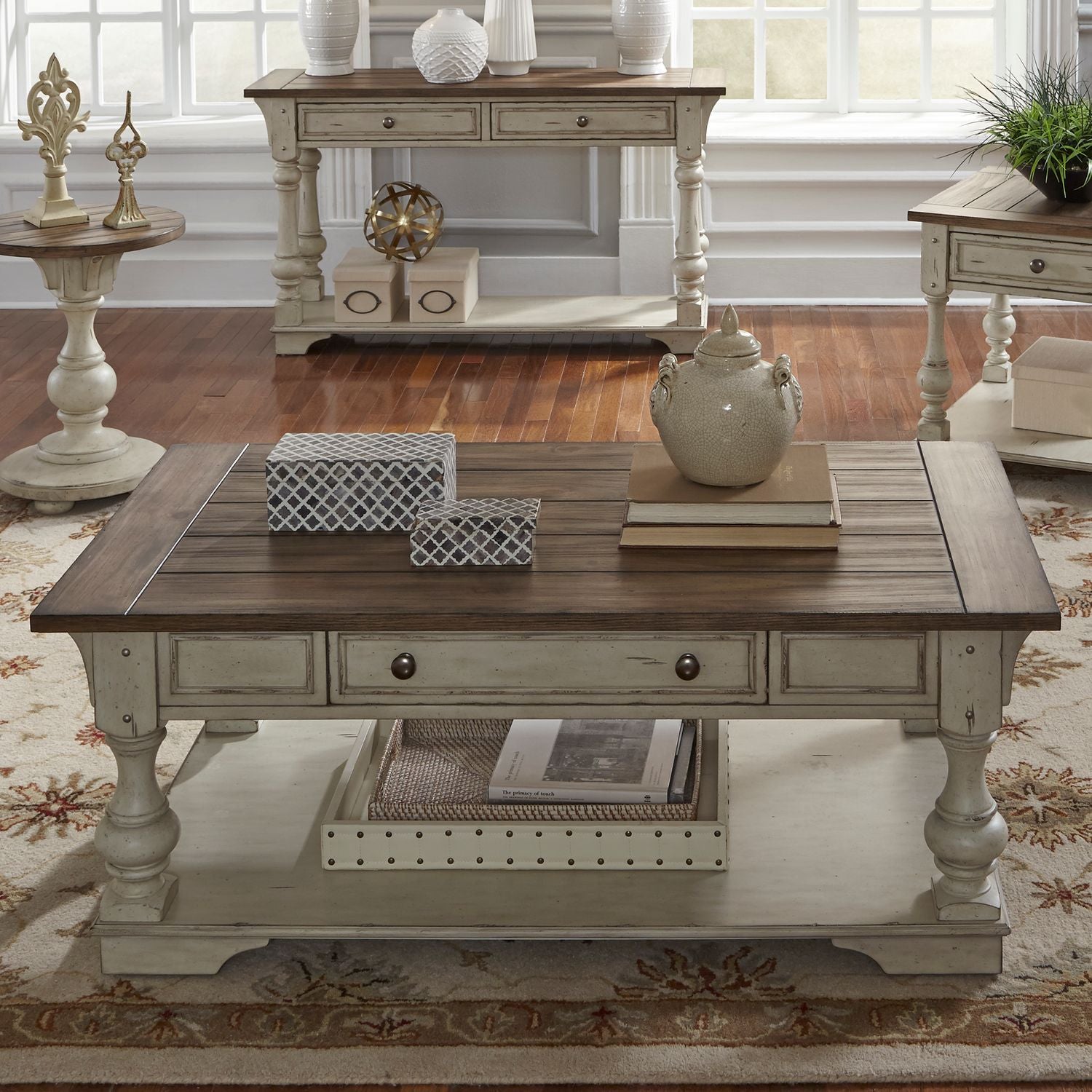 Morgan Creek Cocktail Table by Liberty Furniture
