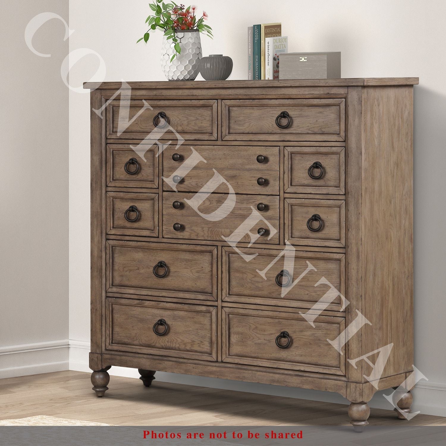 Americana Farmhouse 615-BR Upholstered Sleigh Bedroom Collection from Liberty Furniture