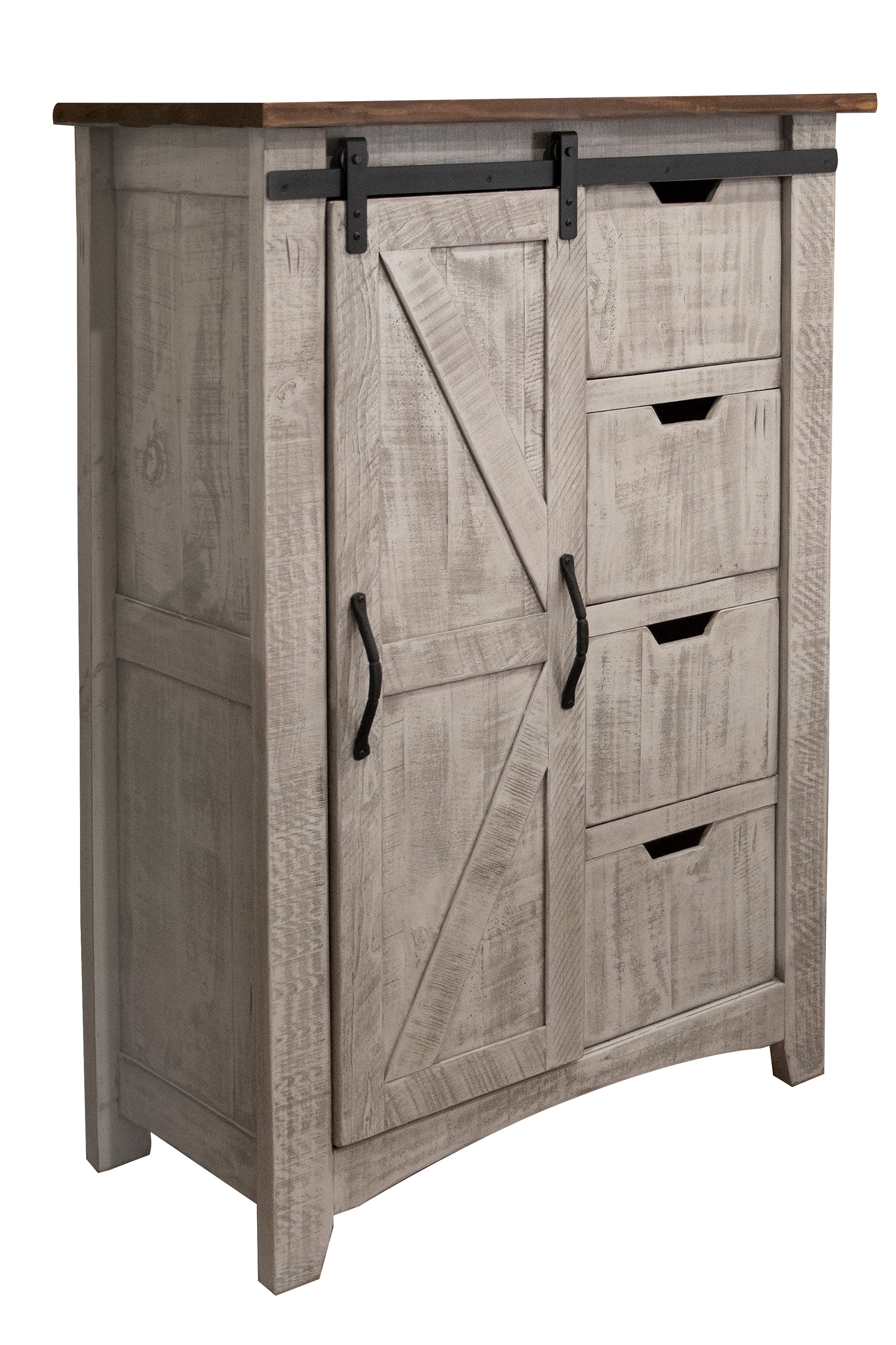 PUEBLO GRAY BEDROOM COLLECTION Model: IFD3401BEDROOM