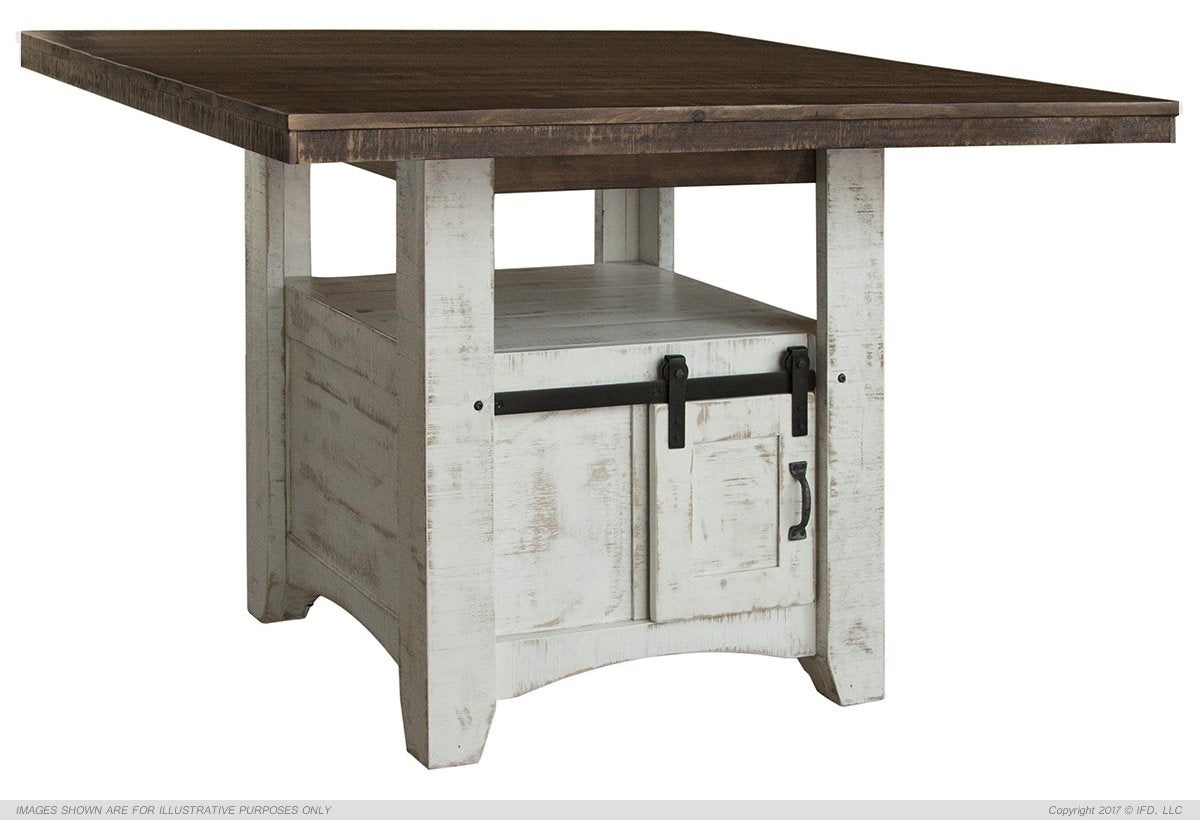 IFD360 PUEBLO WHITE COUNTER DINING Collection BY IFD