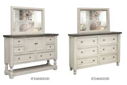 4690 STONE Model: IFD4690BEDROOM Collection