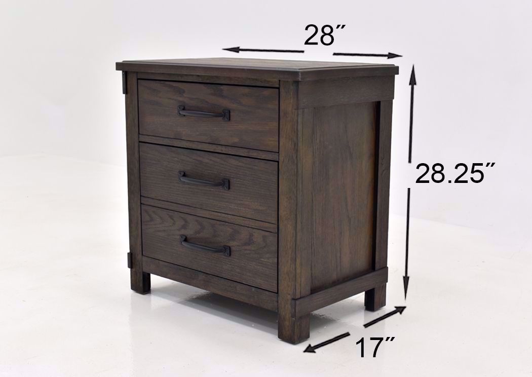 Scott Dark Oak Brown Storage Bedroom Collection - Warehouse Pricing