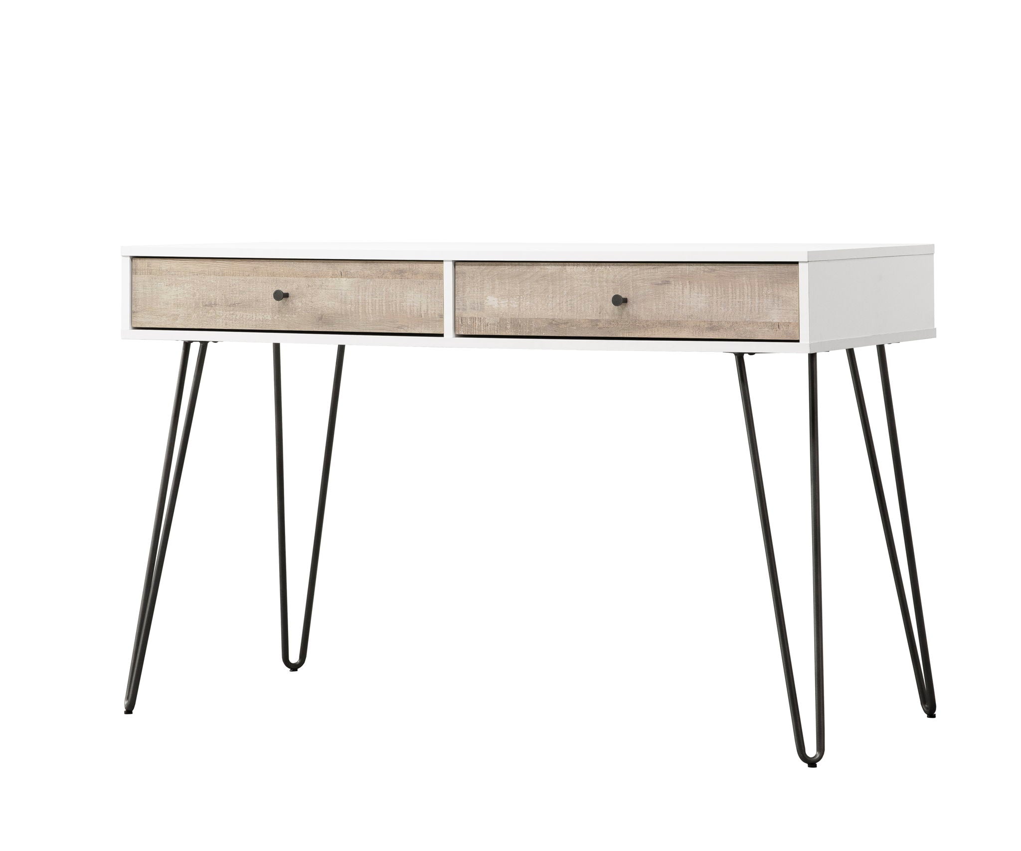 Taurus - Oak Desk - Taupe