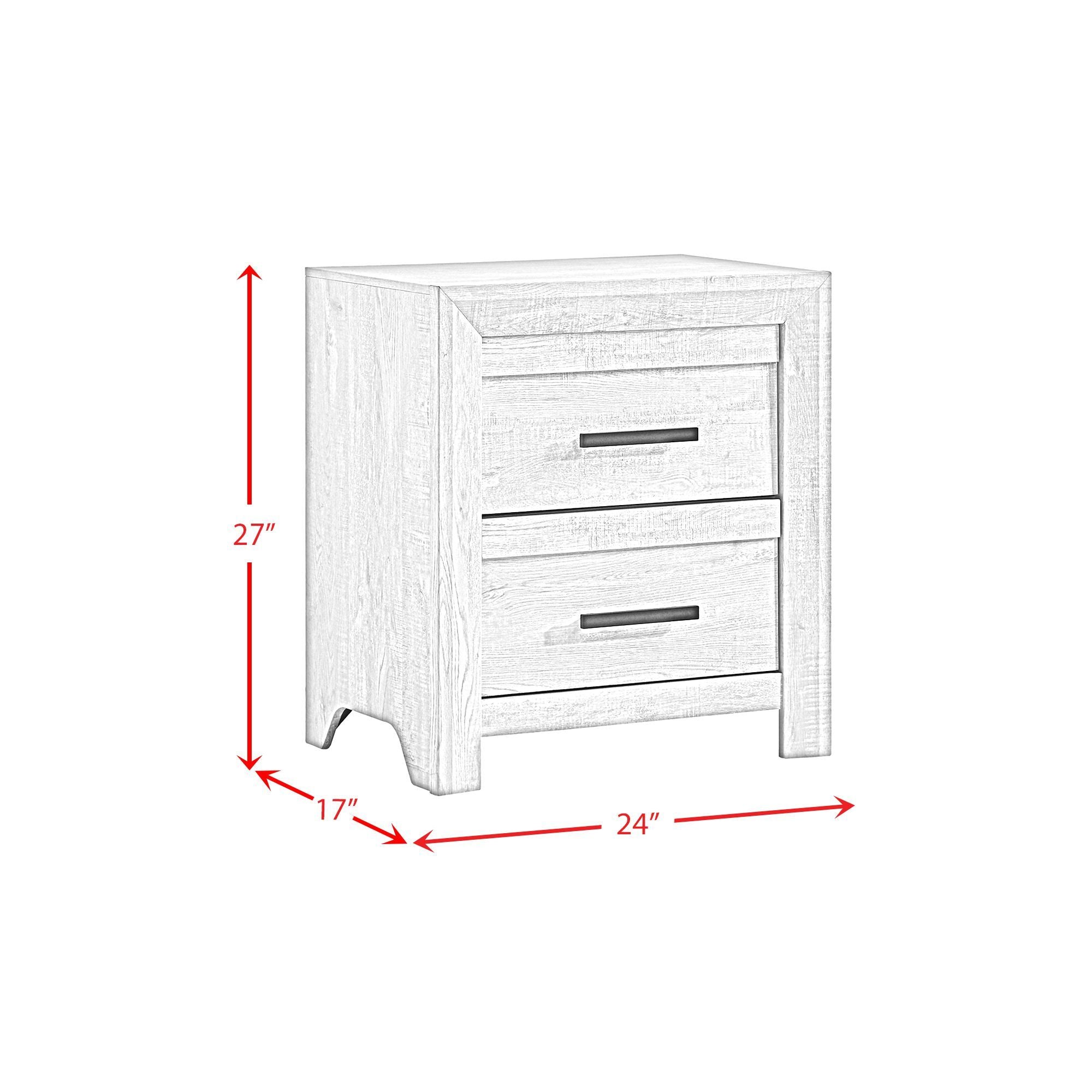 Eleanor - 2-Drawer Nightstand