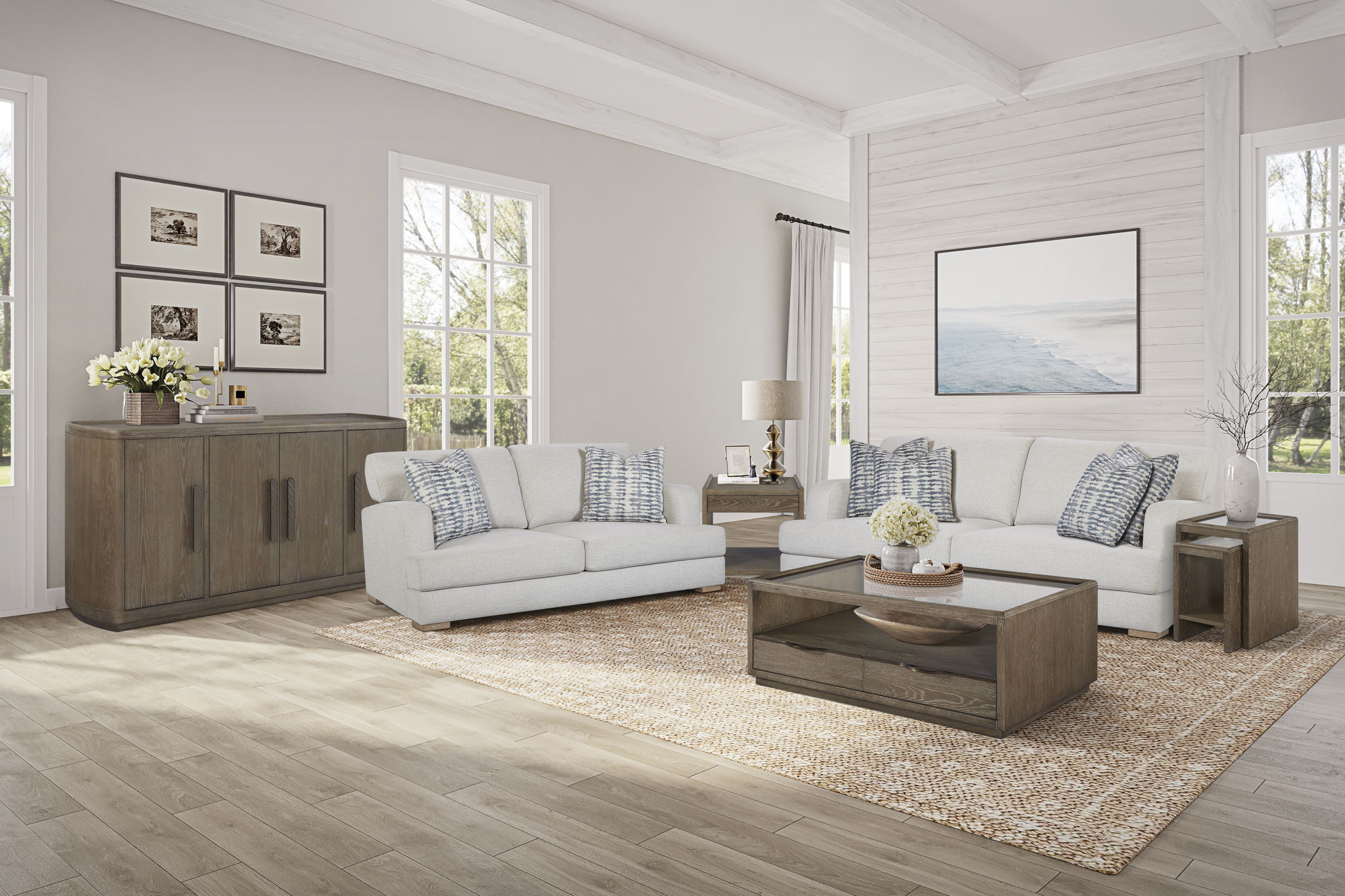 Trilogy - Sofa - Gray