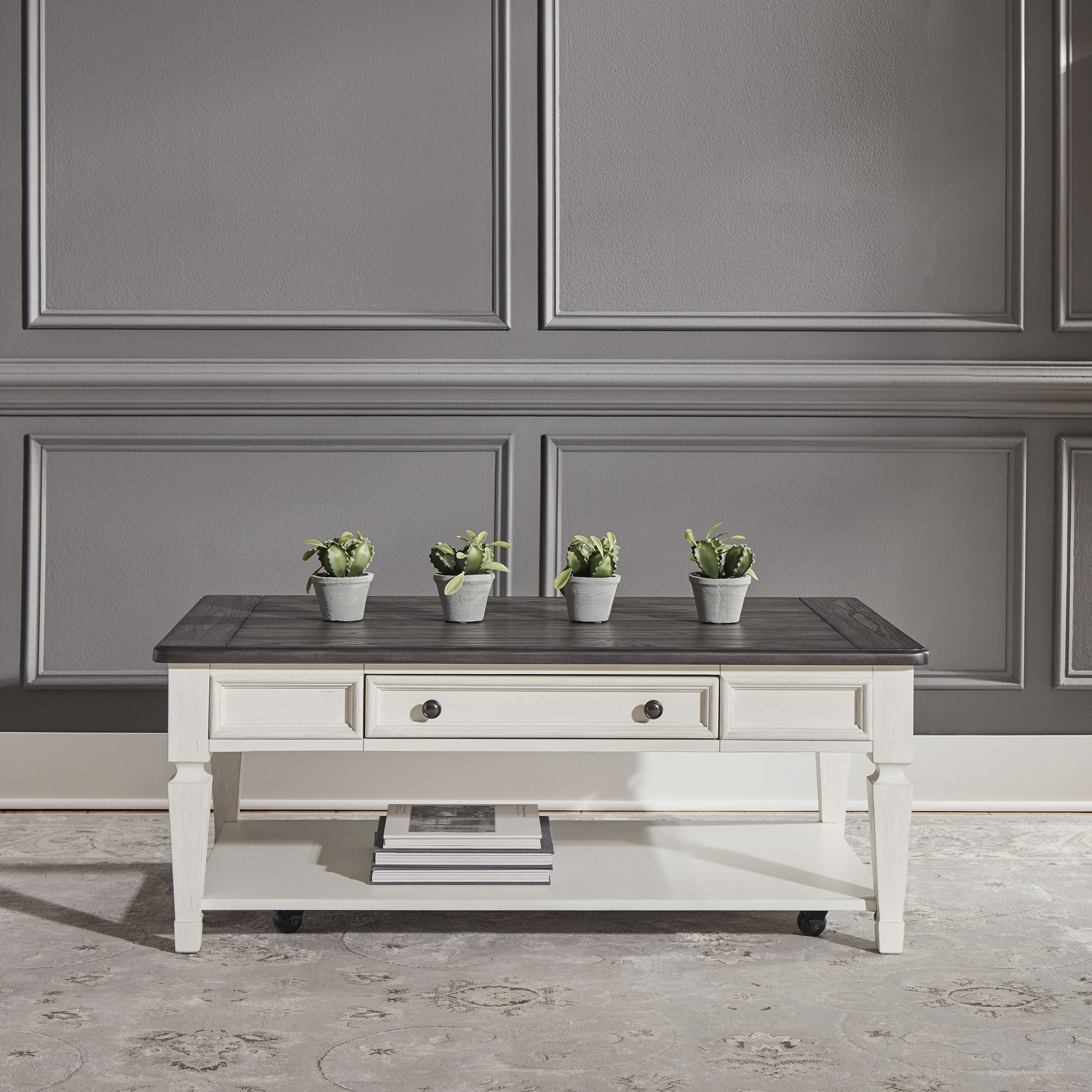 Allyson Park - 3 Piece Table Set - White