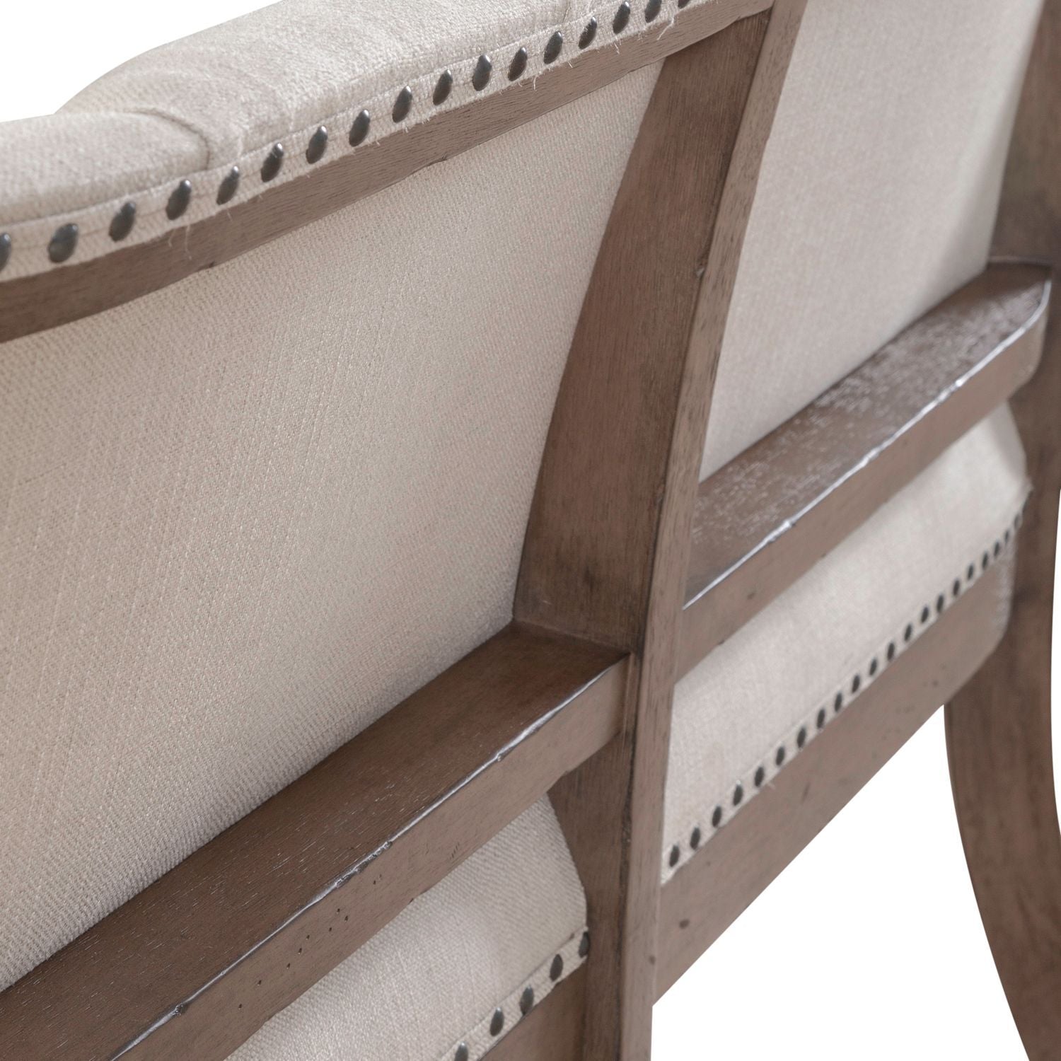 Americana Farmhouse - Upholstered Shelter Dining Bench